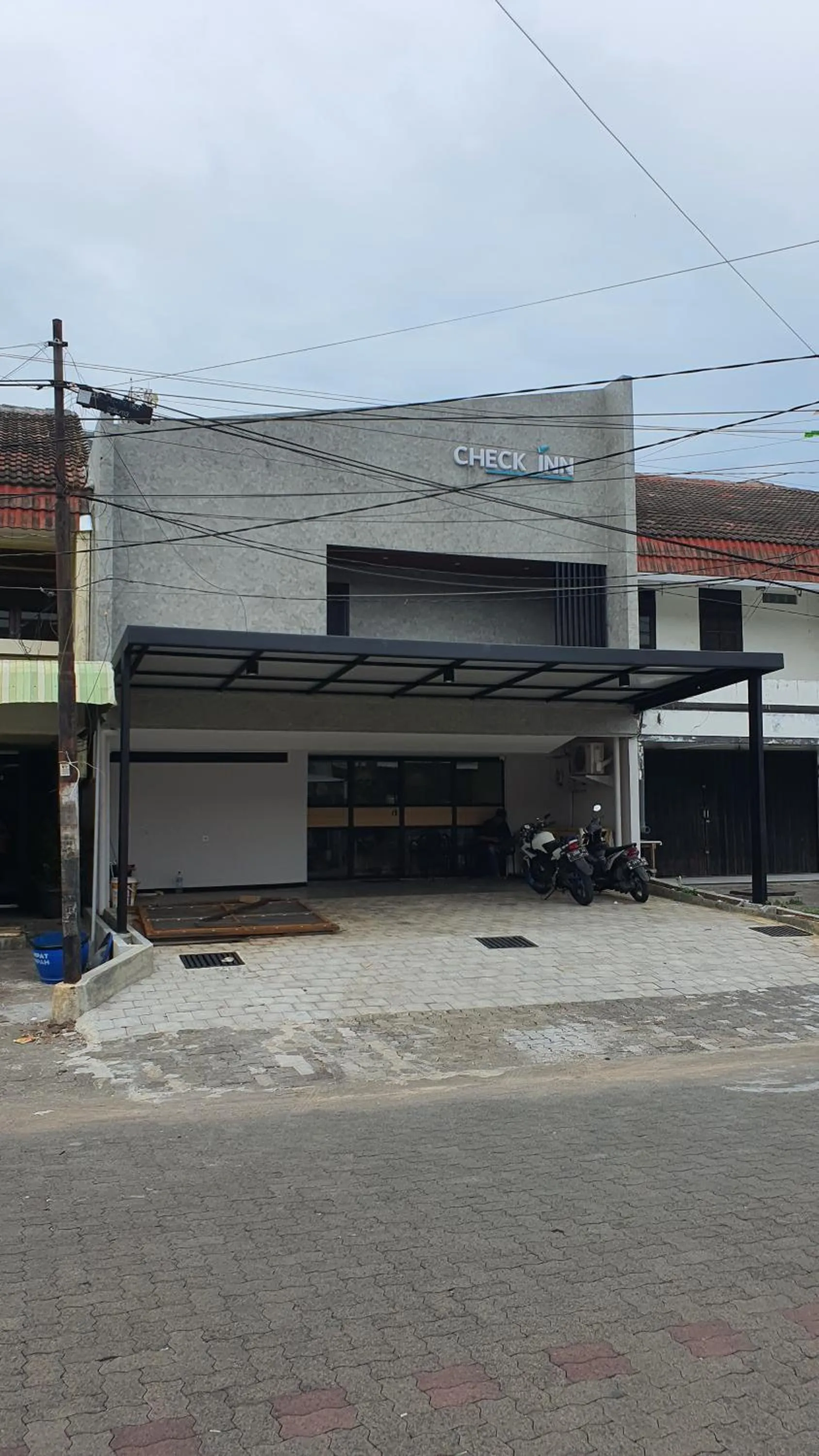Property building in Check Inn Permata Hijau