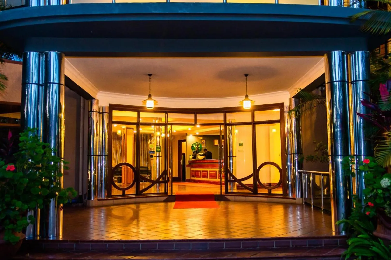 Facade/entrance in Nejobugg Palace Hotel