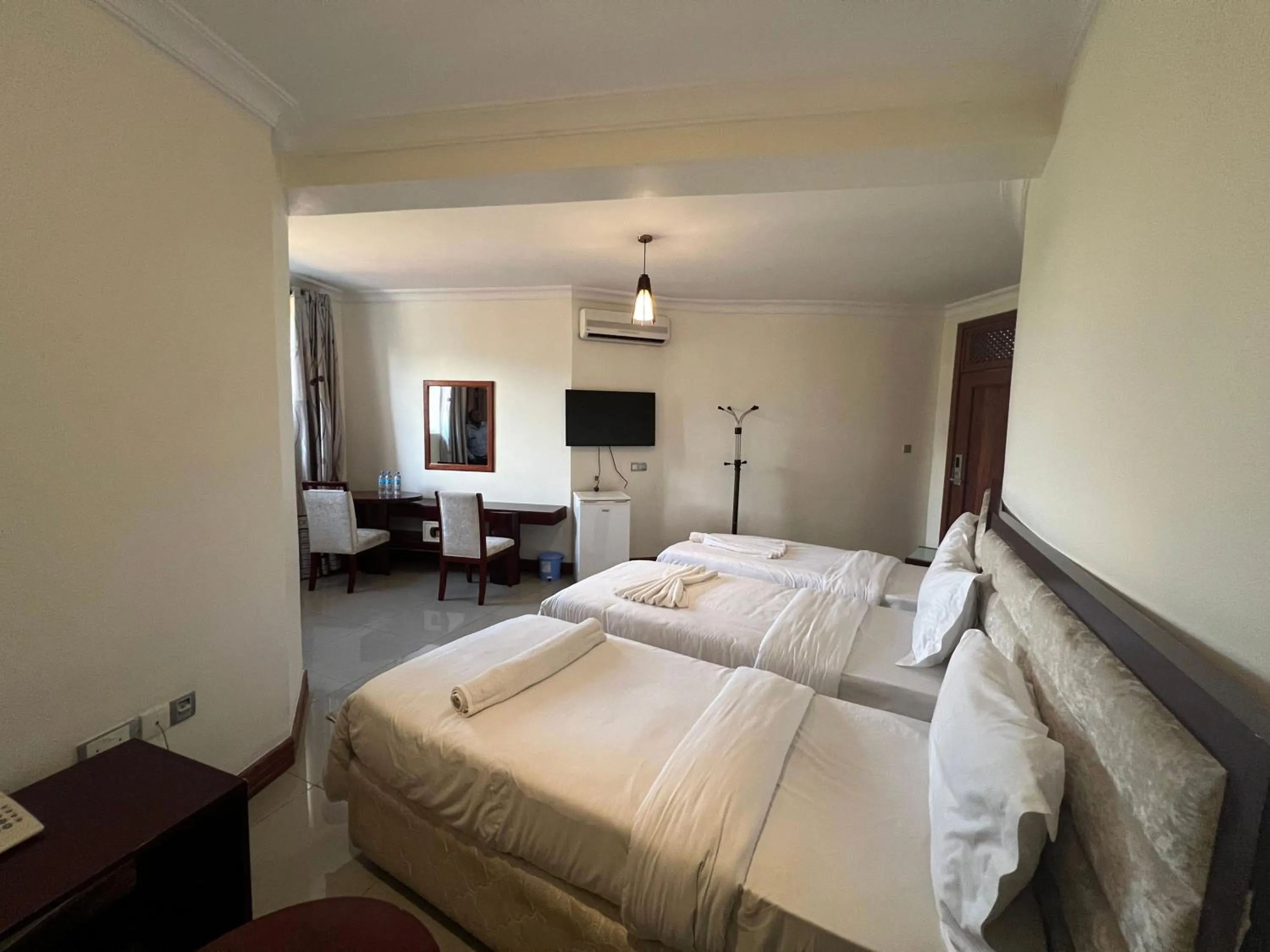 Bed in Nejobugg Palace Hotel