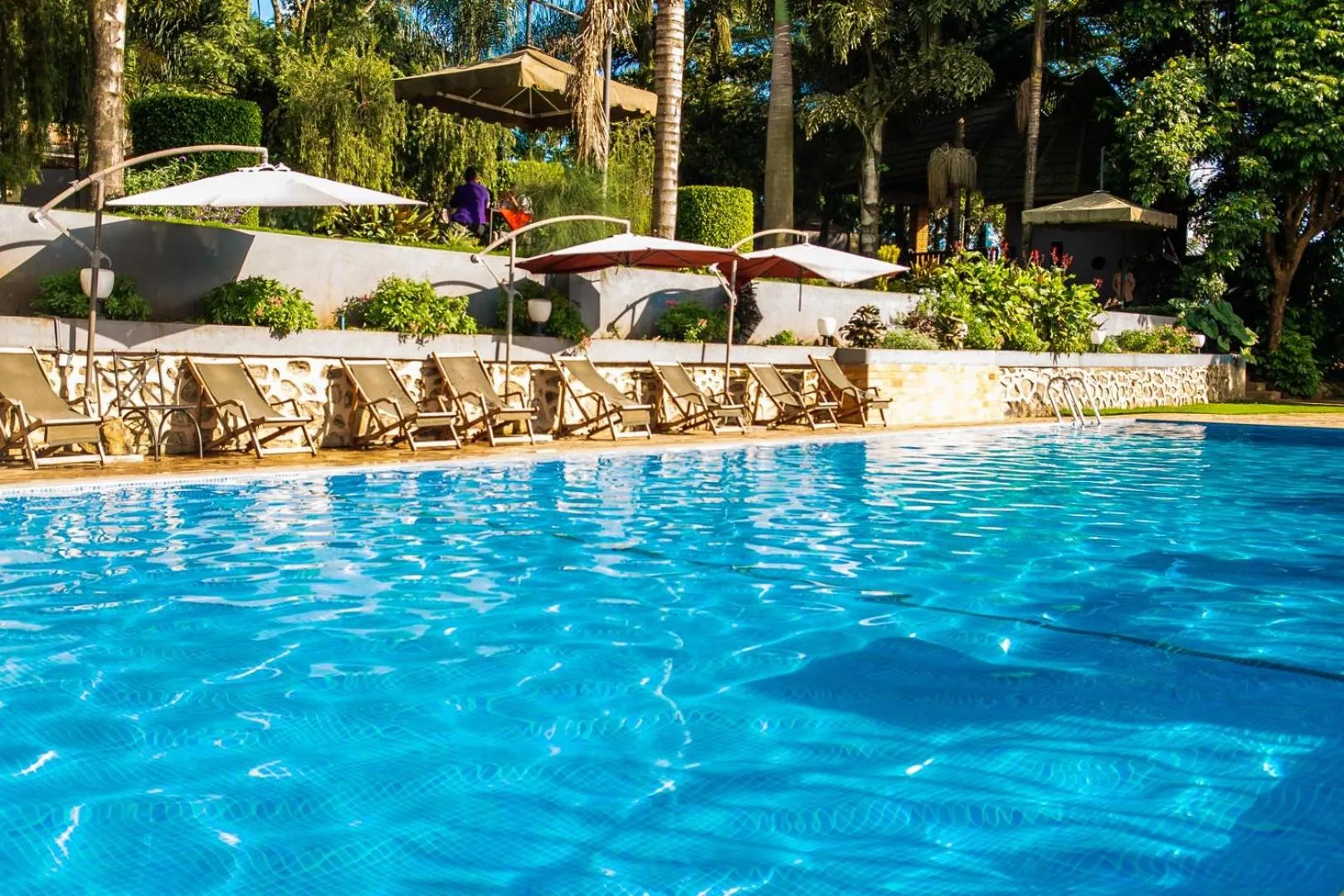 Swimming pool in Nejobugg Palace Hotel