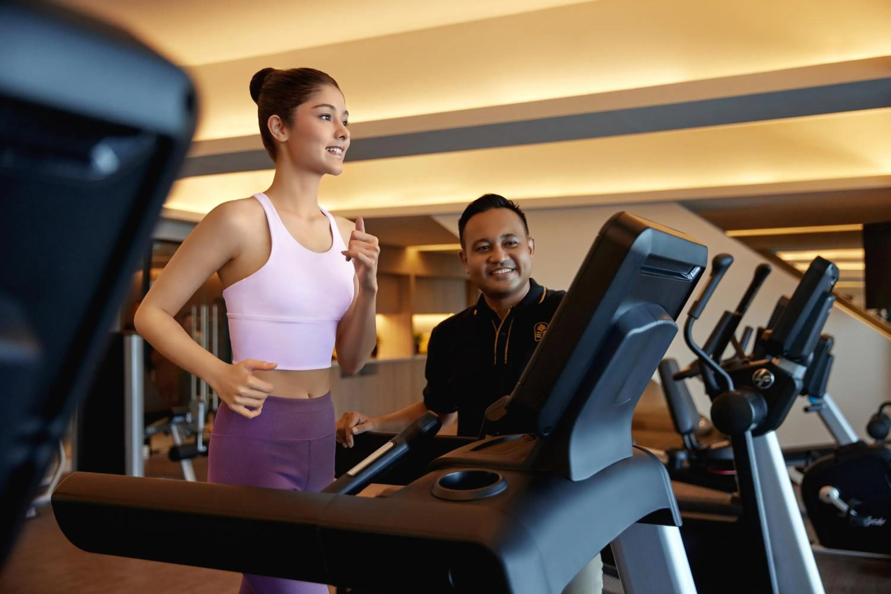 Fitness centre/facilities in Pan Pacific Jakarta