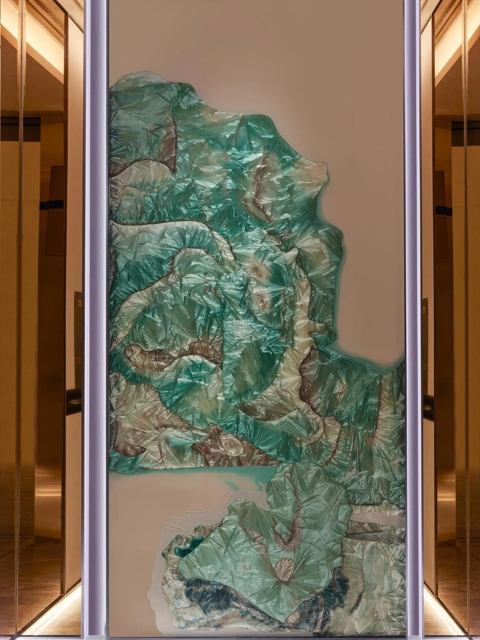 Decorative detail in Banyan Tree Suzhou Shishan