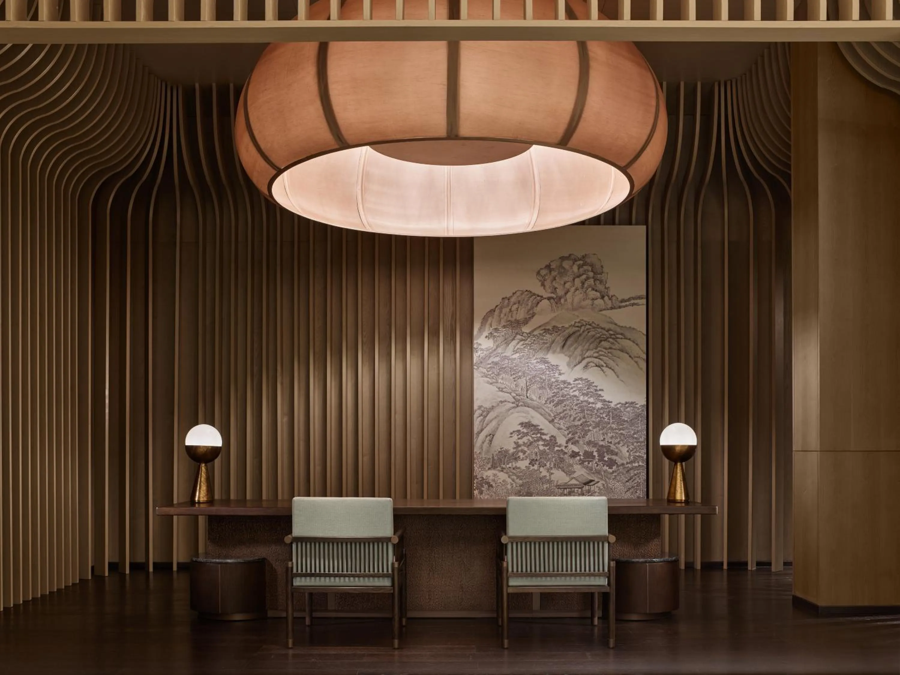 Lobby or reception in Banyan Tree Suzhou Shishan