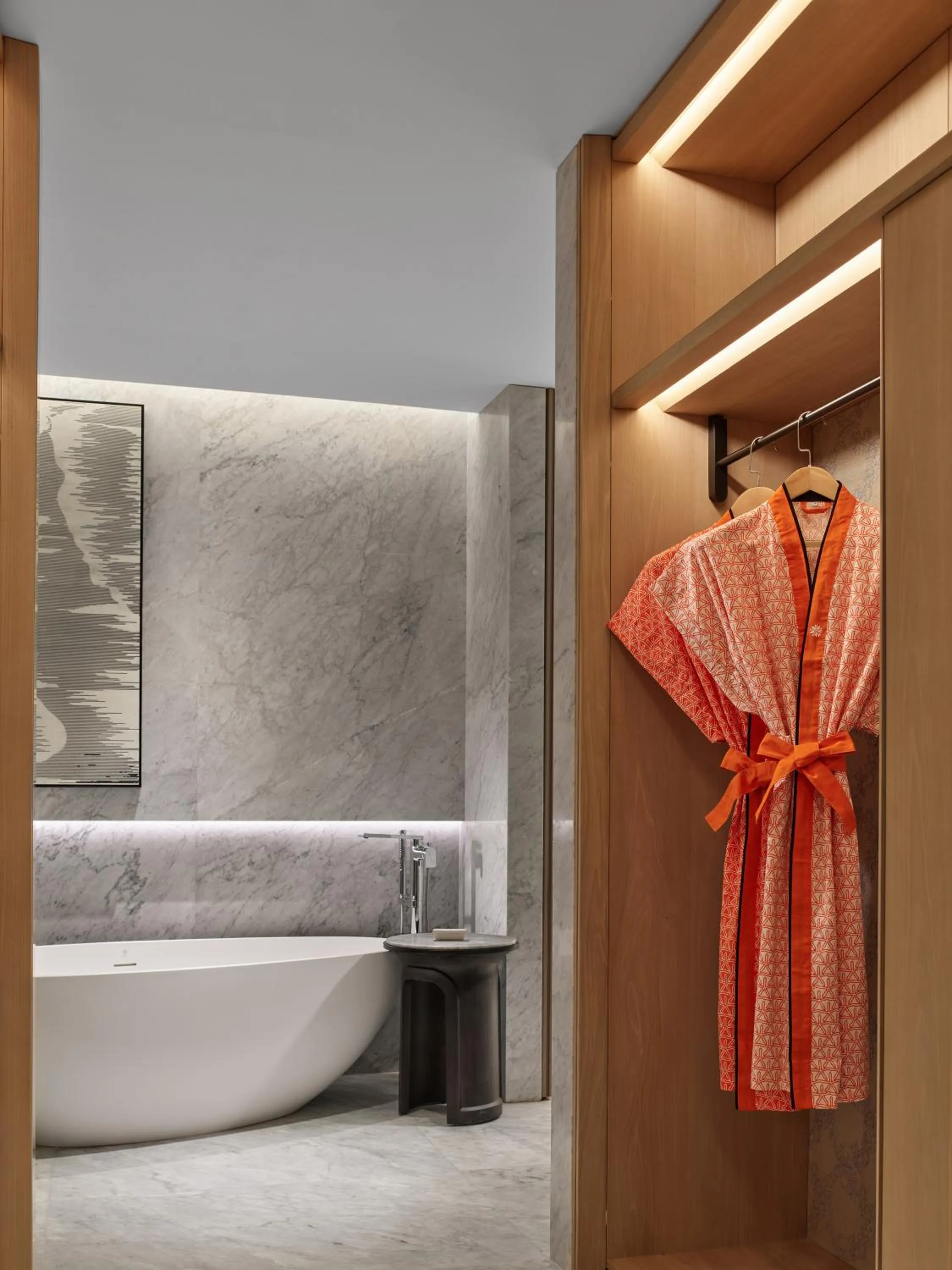 Bathroom, Bed in Angsana Suzhou Shishan