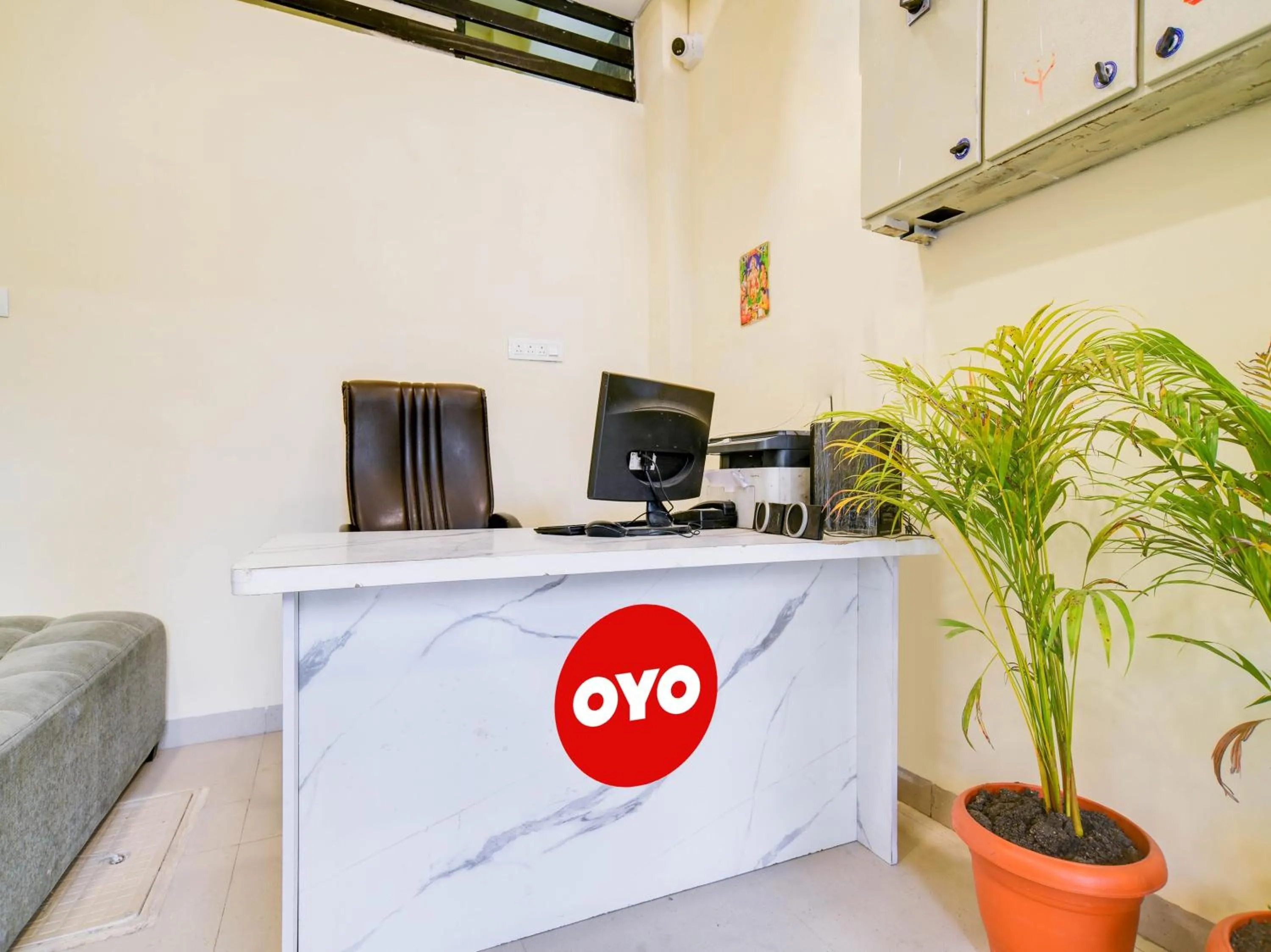 Lobby or reception in Hotel Shyam Villa