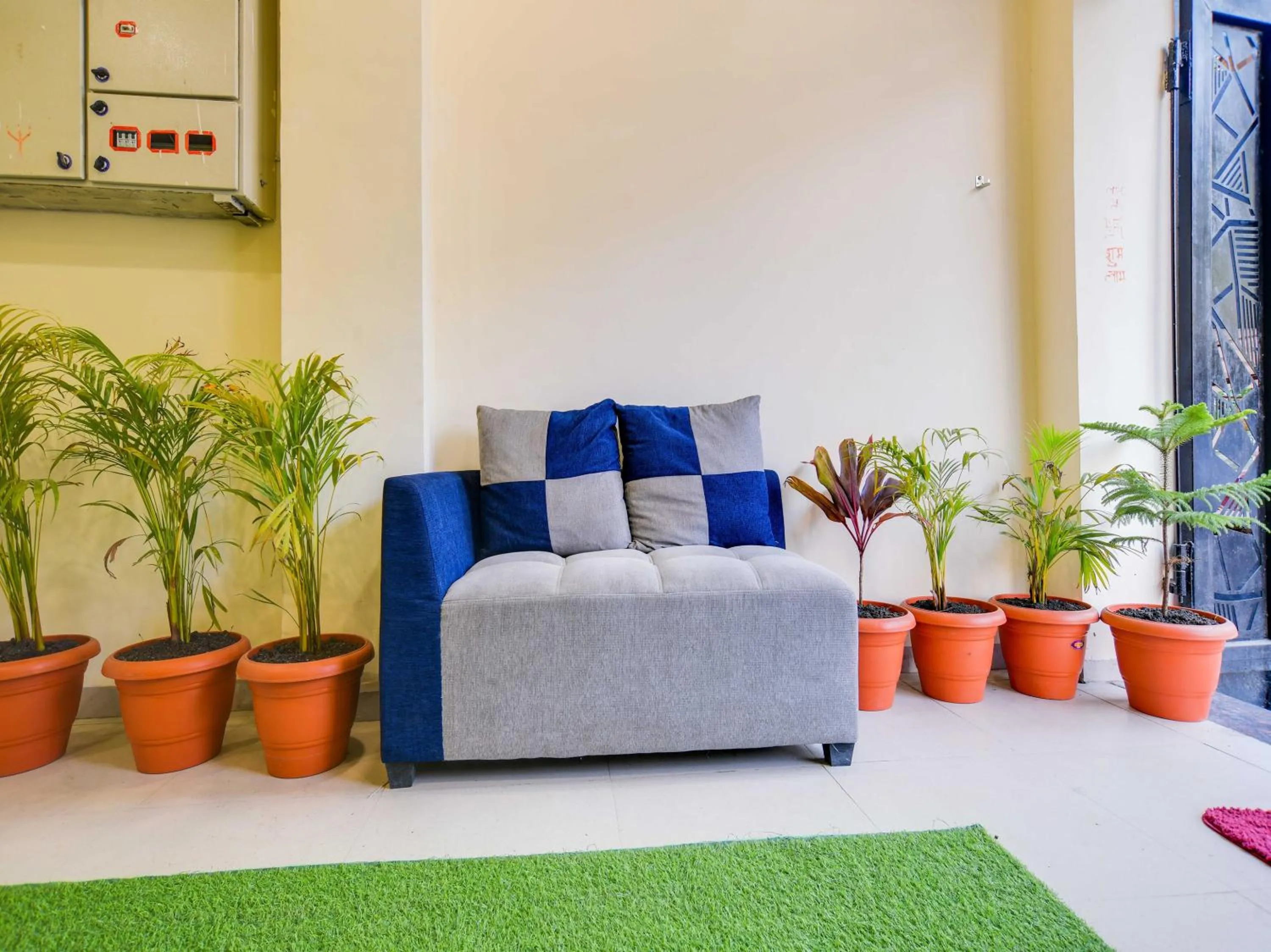 Lobby or reception in Hotel Shyam Villa