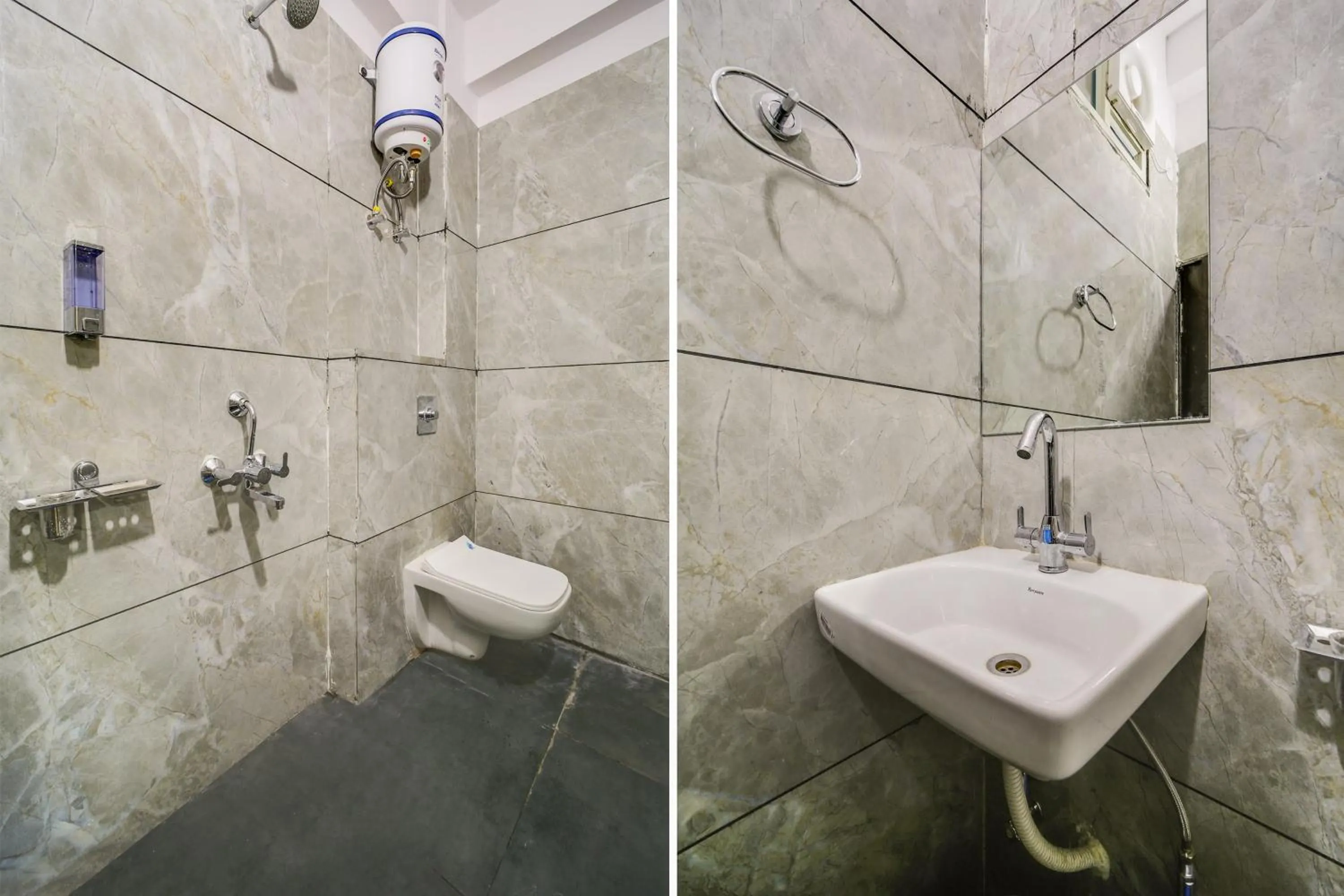 Bathroom in Hotel O Swastik