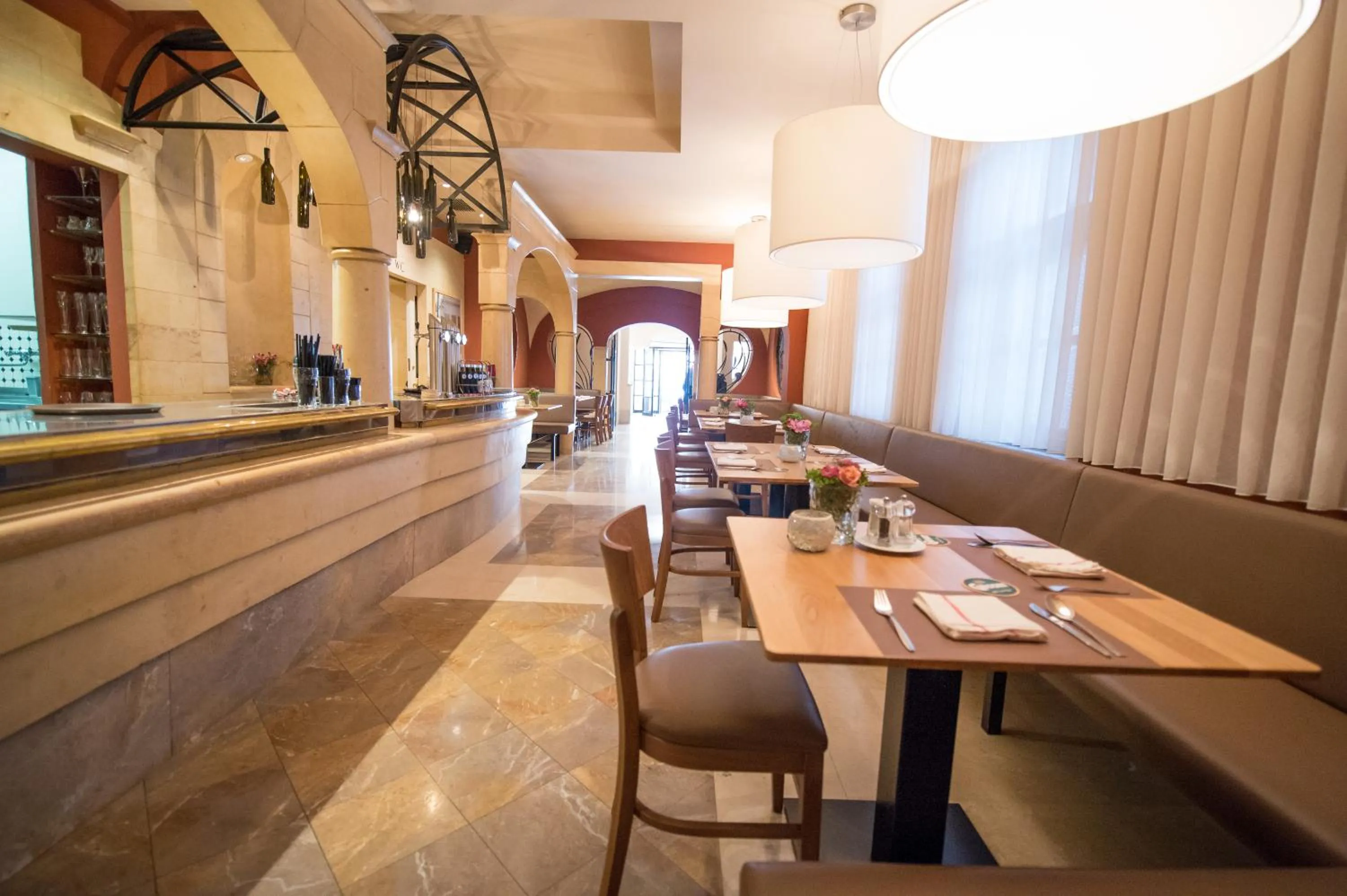 Decorative detail in Hotel Raffel