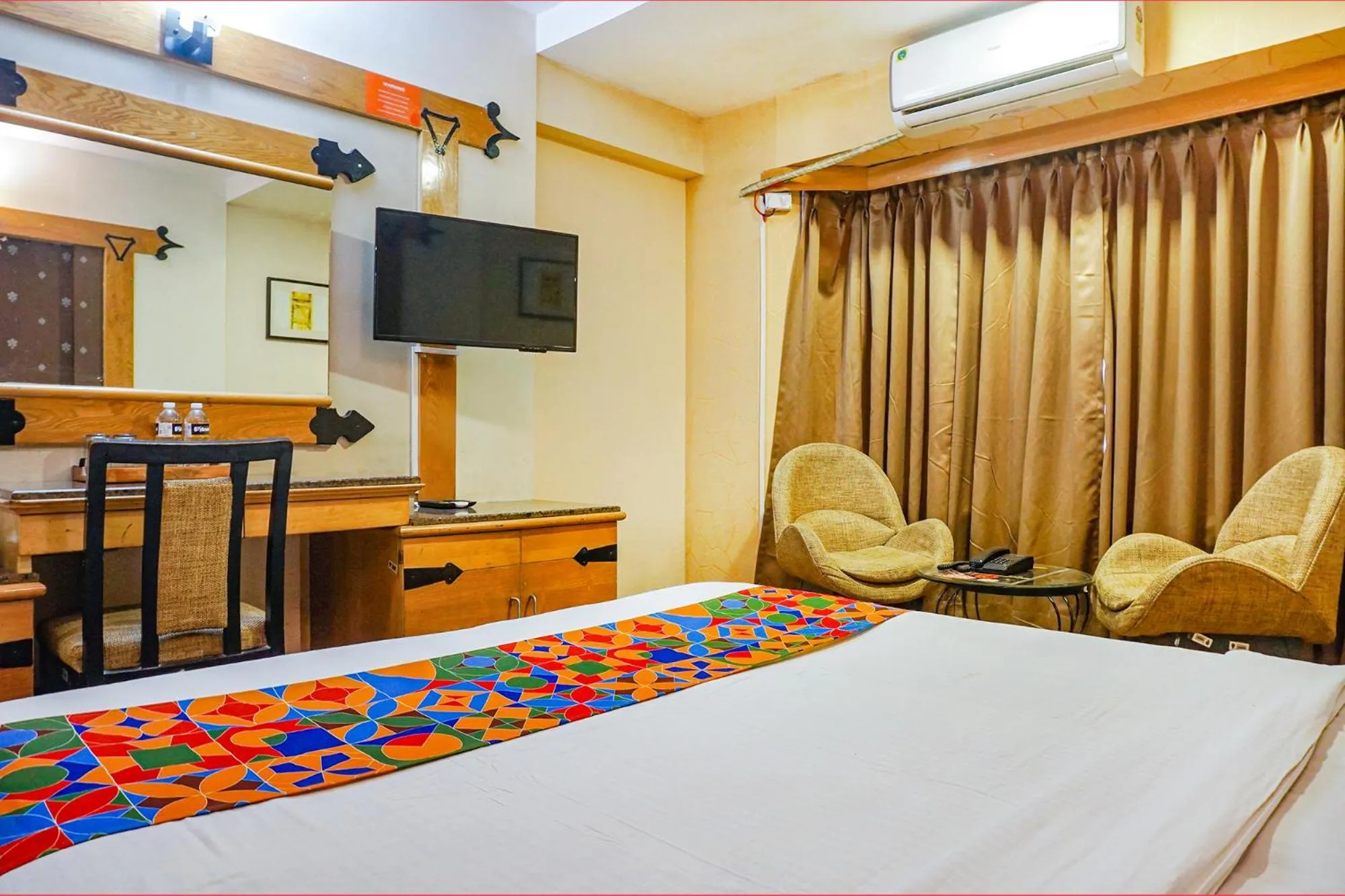 Bed in FabHotel Prime Deccan 8 - Nr Law college