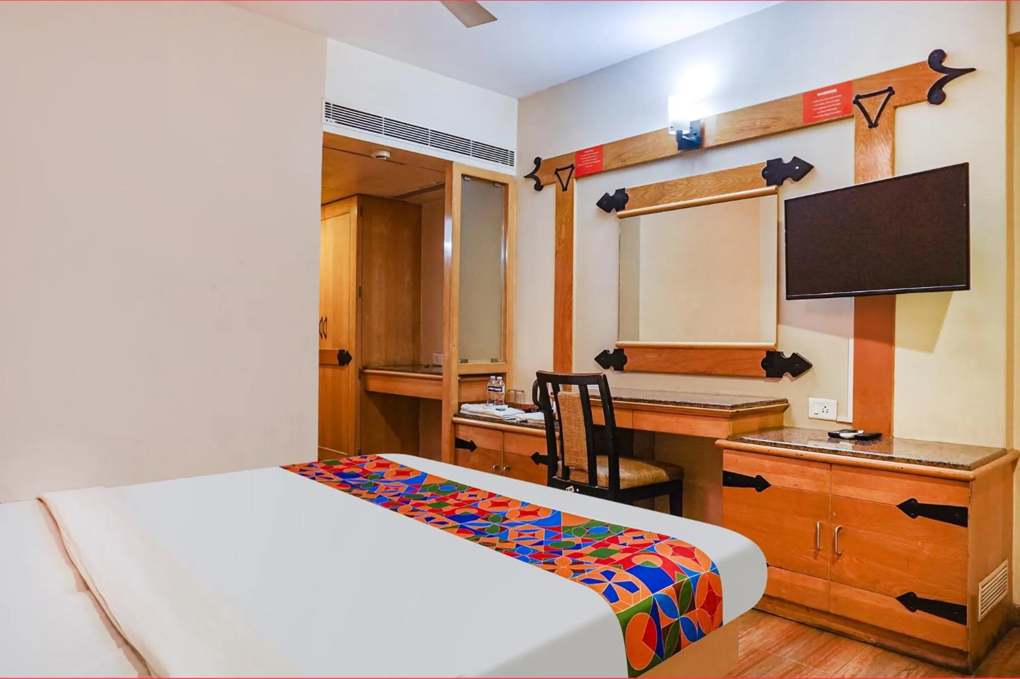 Bed in FabHotel Prime Deccan 8 - Nr Law college