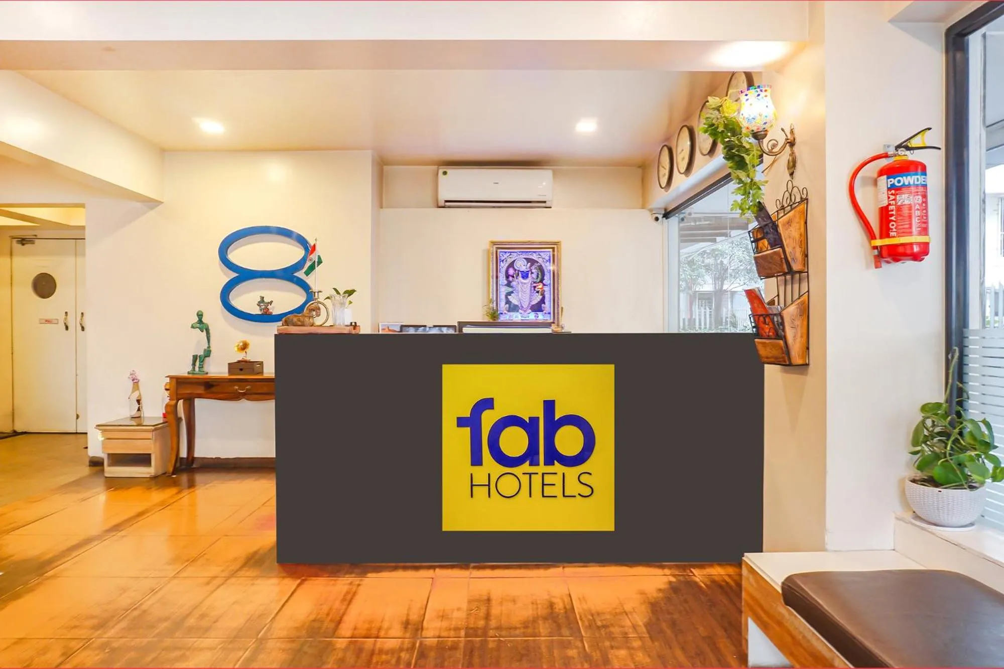 Lobby or reception in FabHotel Prime Deccan 8 - Nr Law college