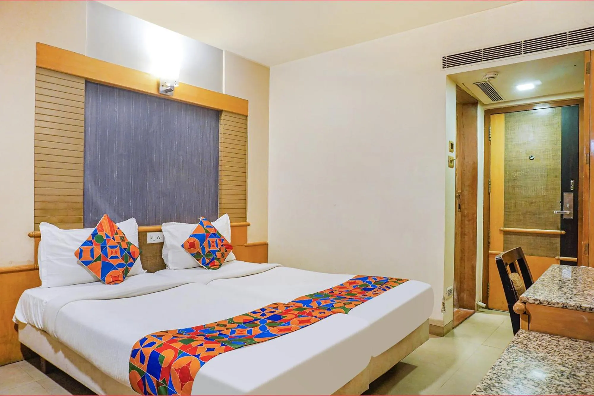 Bed in FabHotel Prime Deccan 8 - Nr Law college
