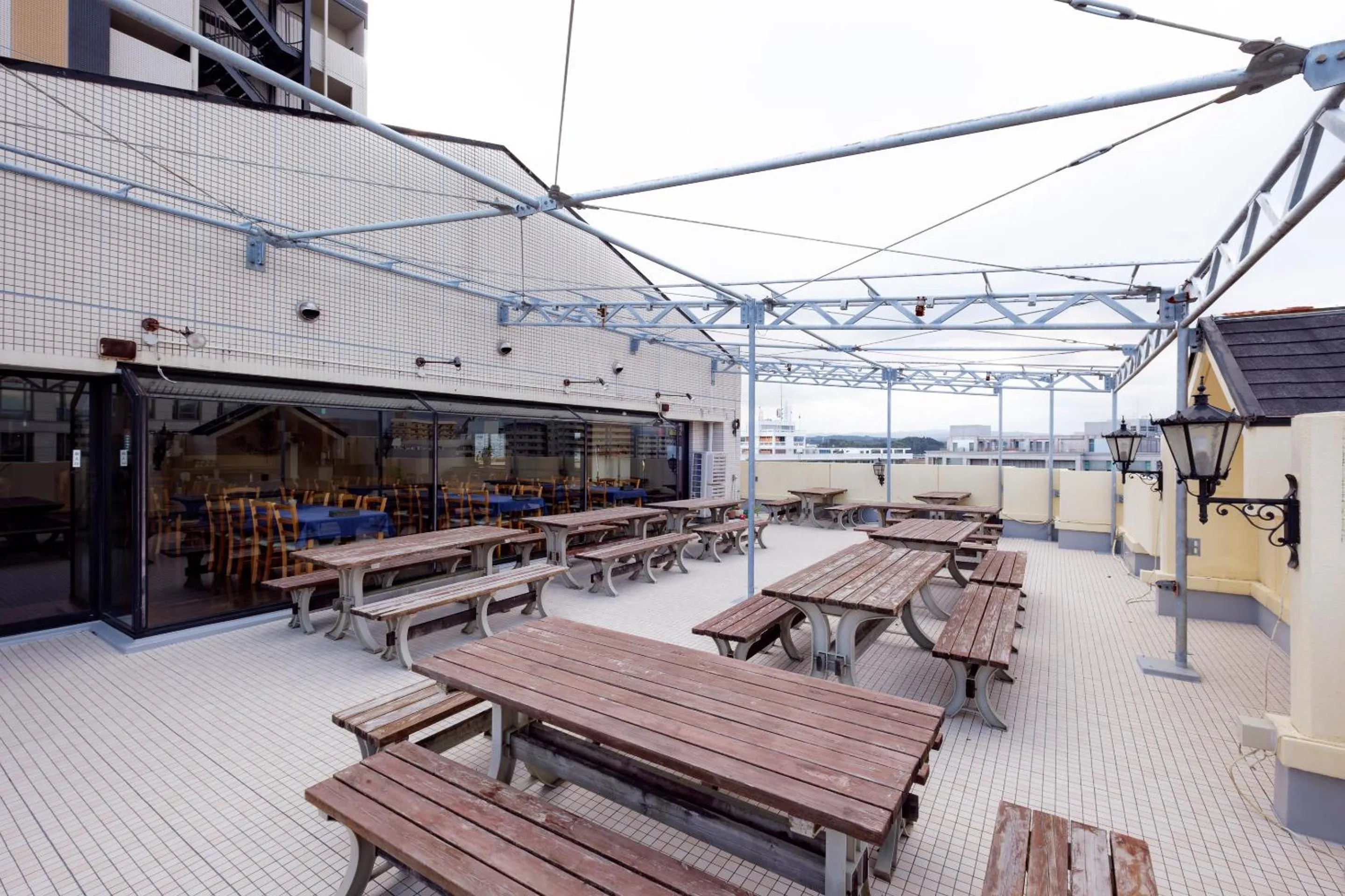Balcony/Terrace in Miyazaki Mango Hotel