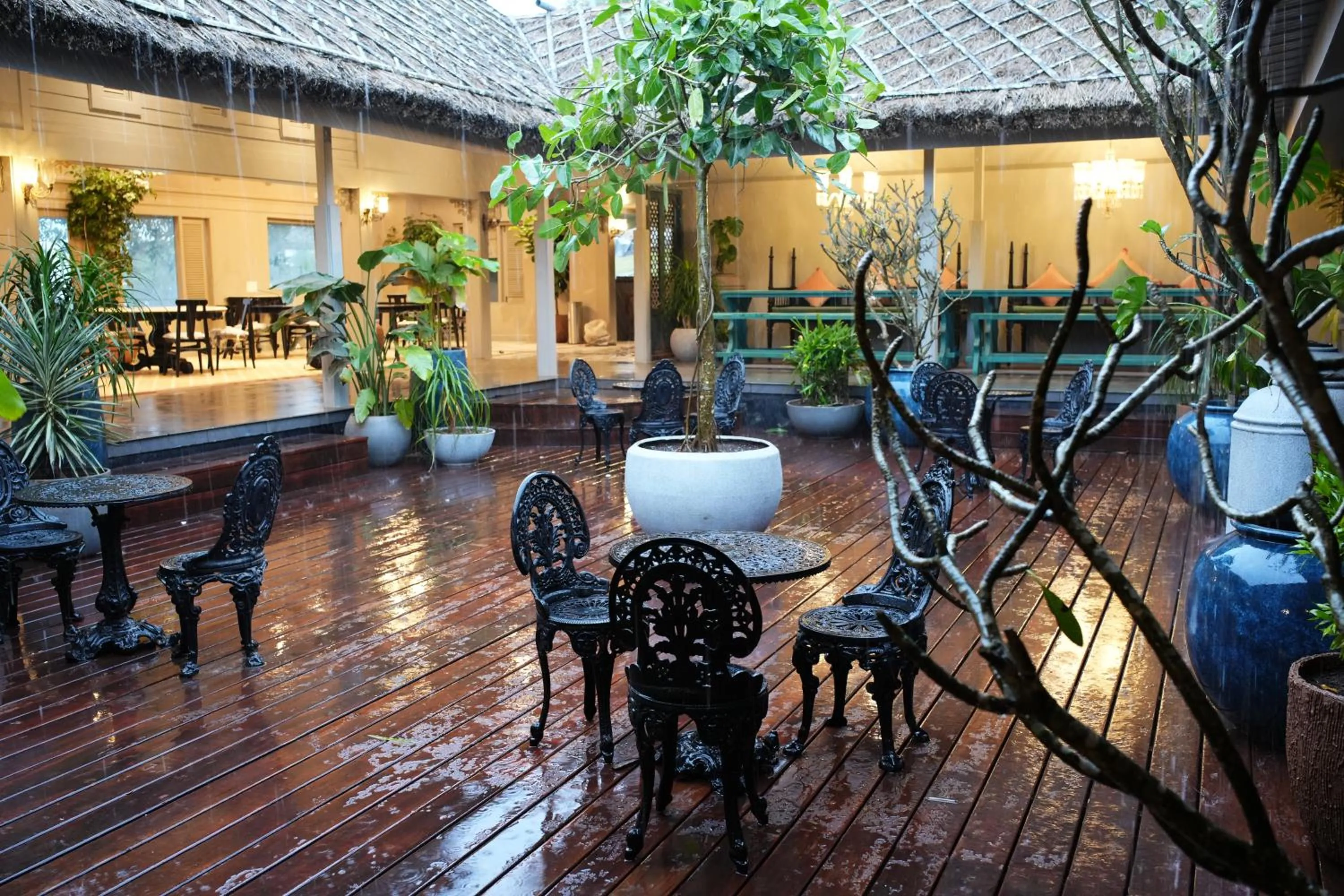 Seating area in Blanket Days Resort and Spa