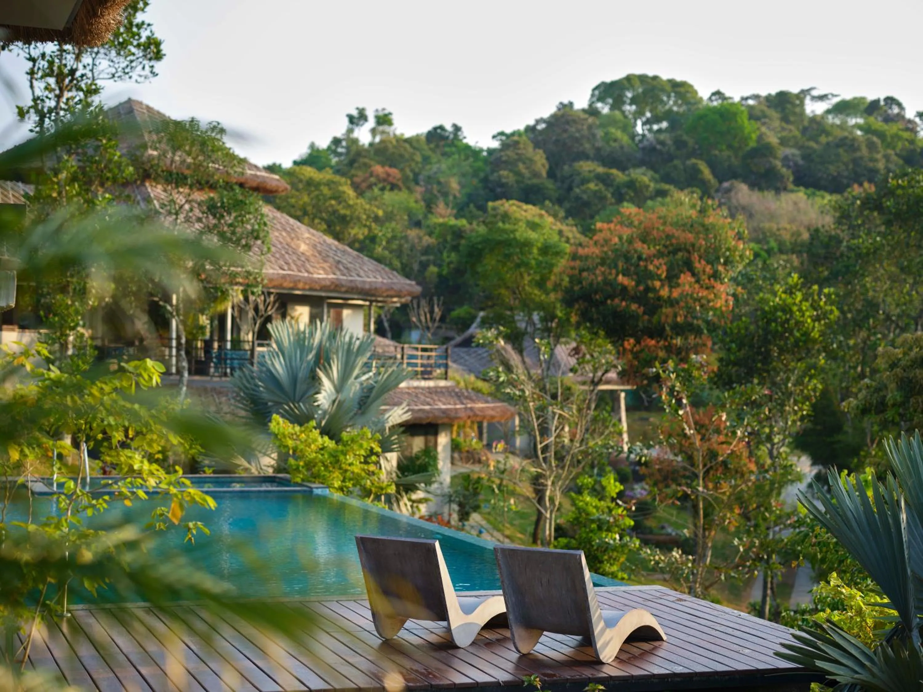 Swimming pool in Blanket Days Resort and Spa