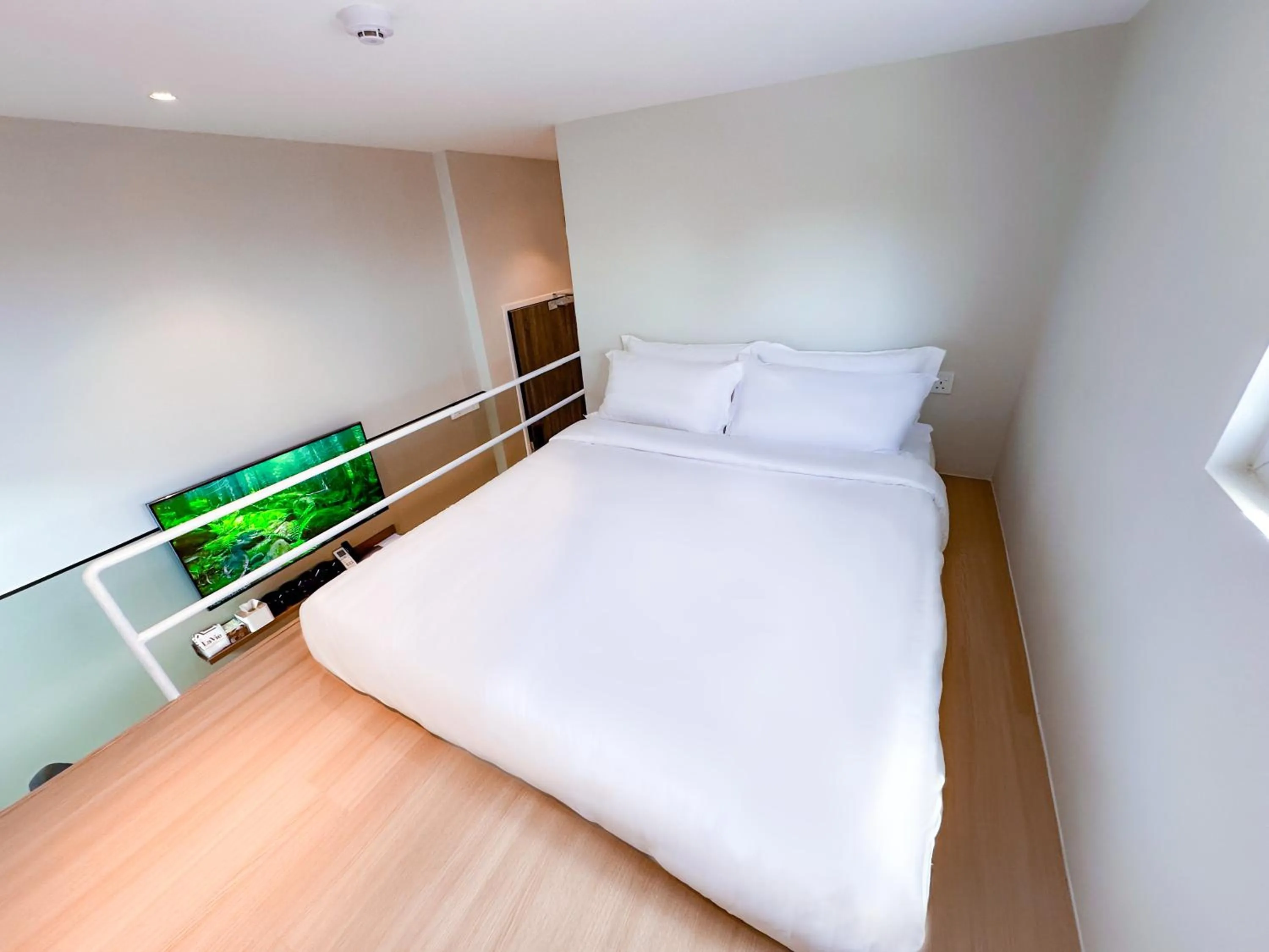 Bed in La Vie Hotel Juru