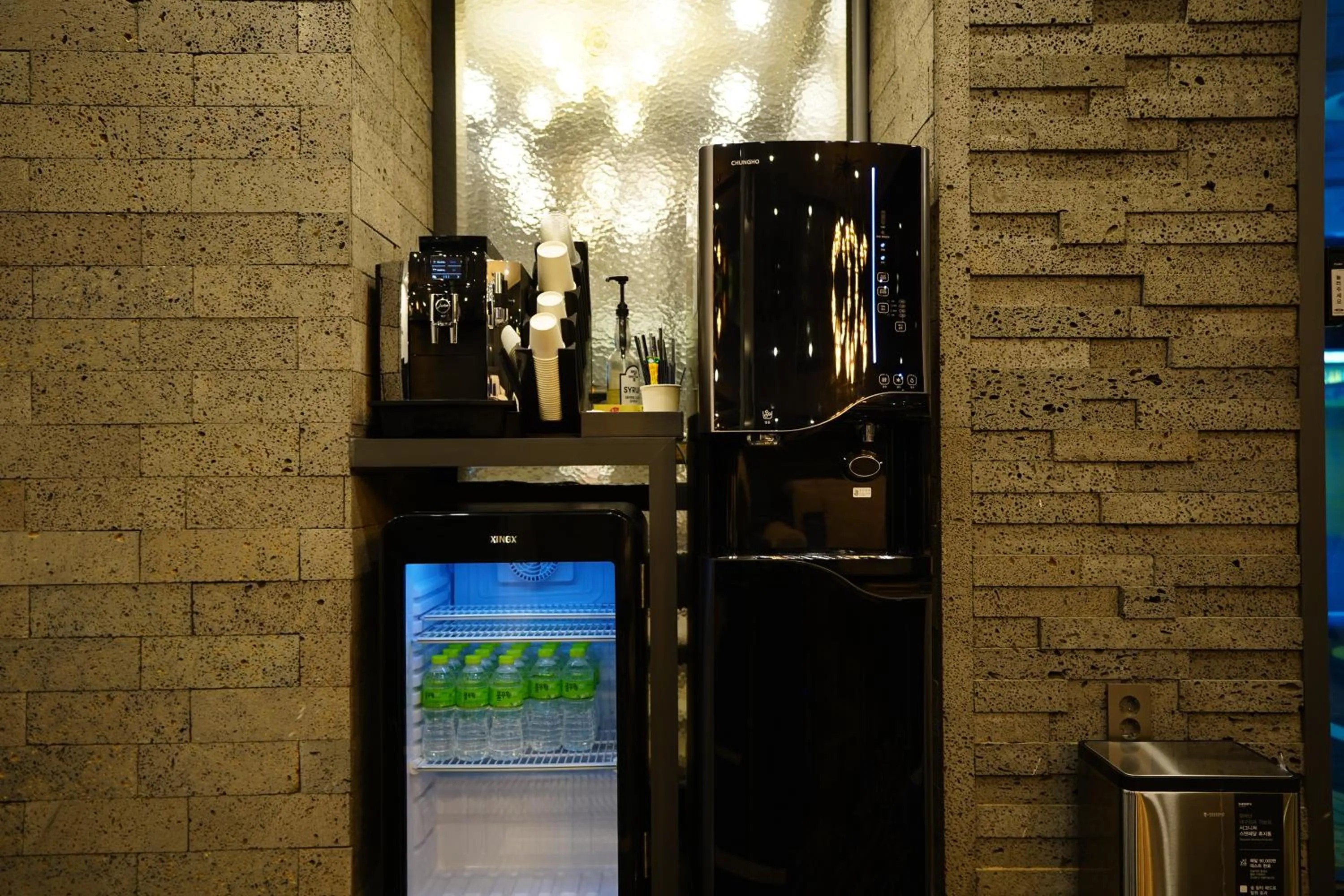 Kitchen or kitchenette in Dongdaemun Saturn Hotel