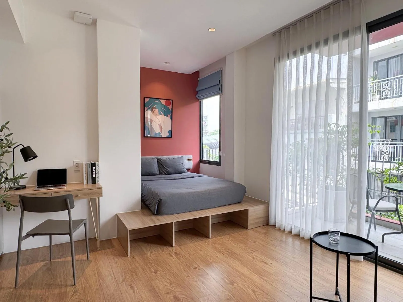 Bedroom, Bed in M Village Living 59 Thảo Điền