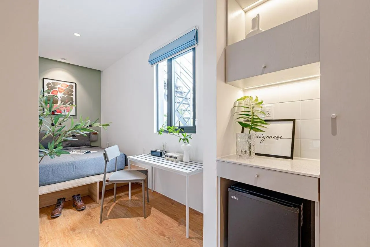 Photo of the whole room, Bed in M Village Living 59 Thảo Điền