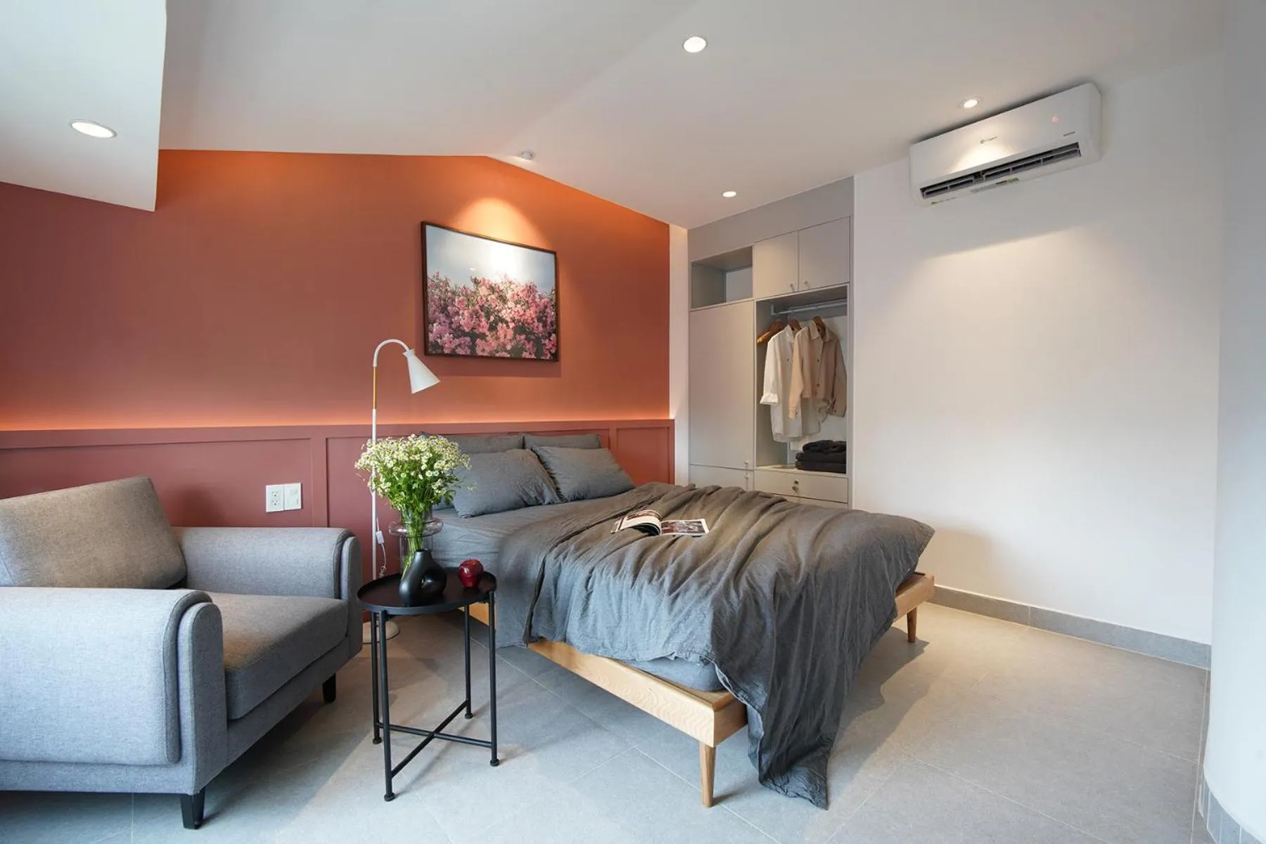 Bed in M Village Living 59 Thảo Điền