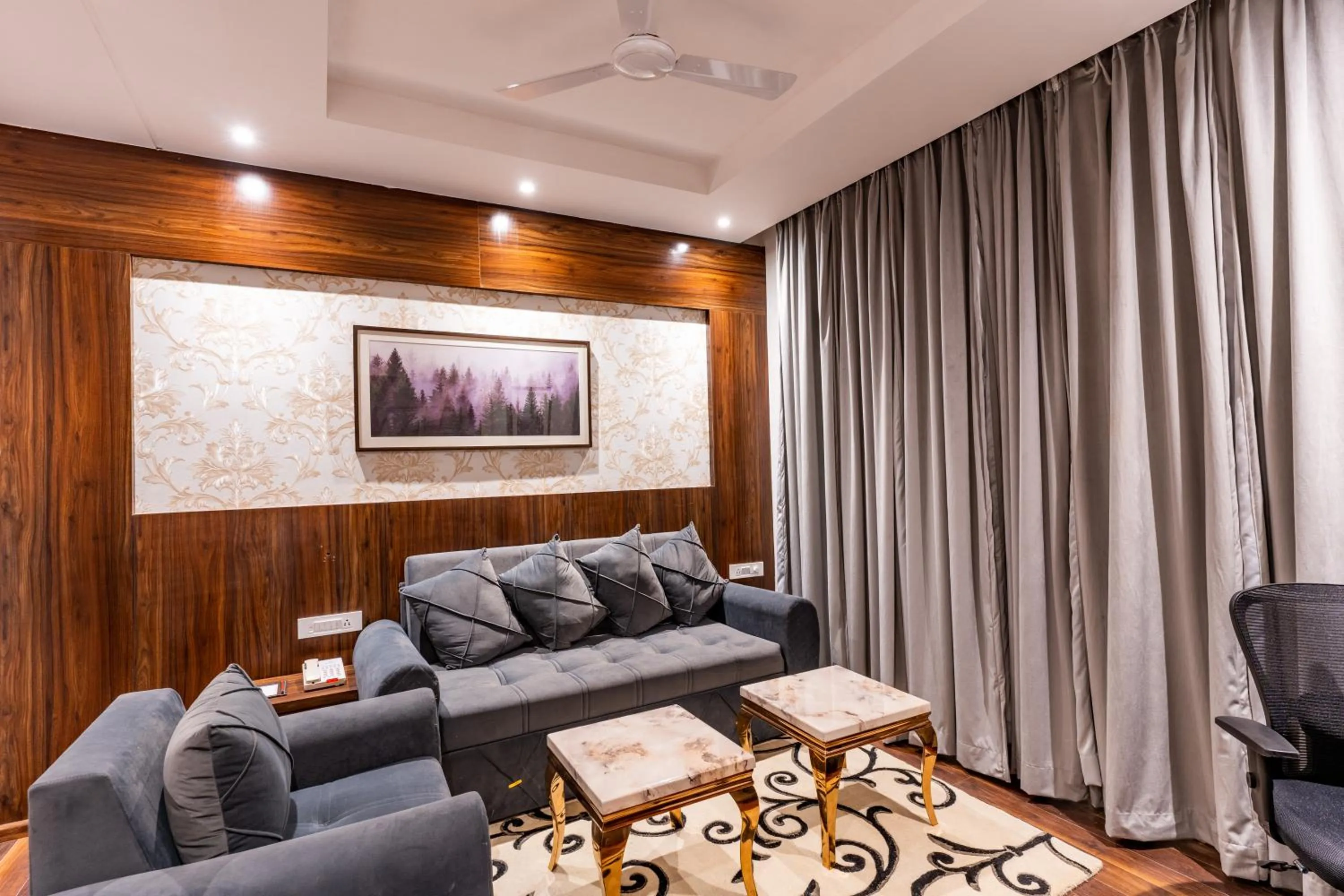 Living room in Regenta Place Panchkula Morni Hills