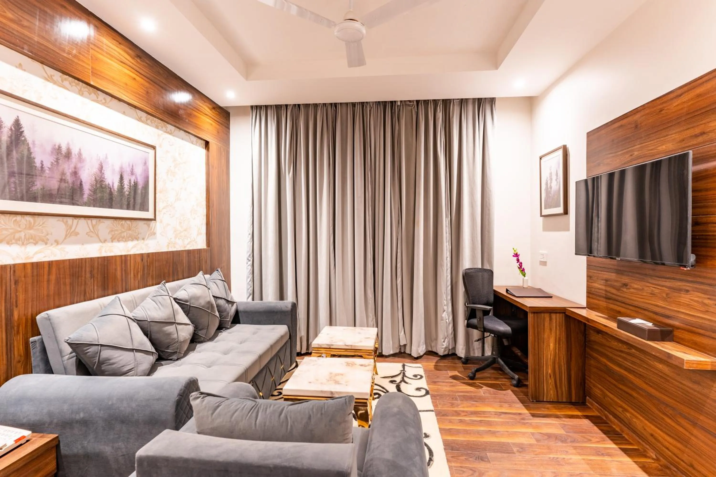 Living room in Regenta Place Panchkula Morni Hills