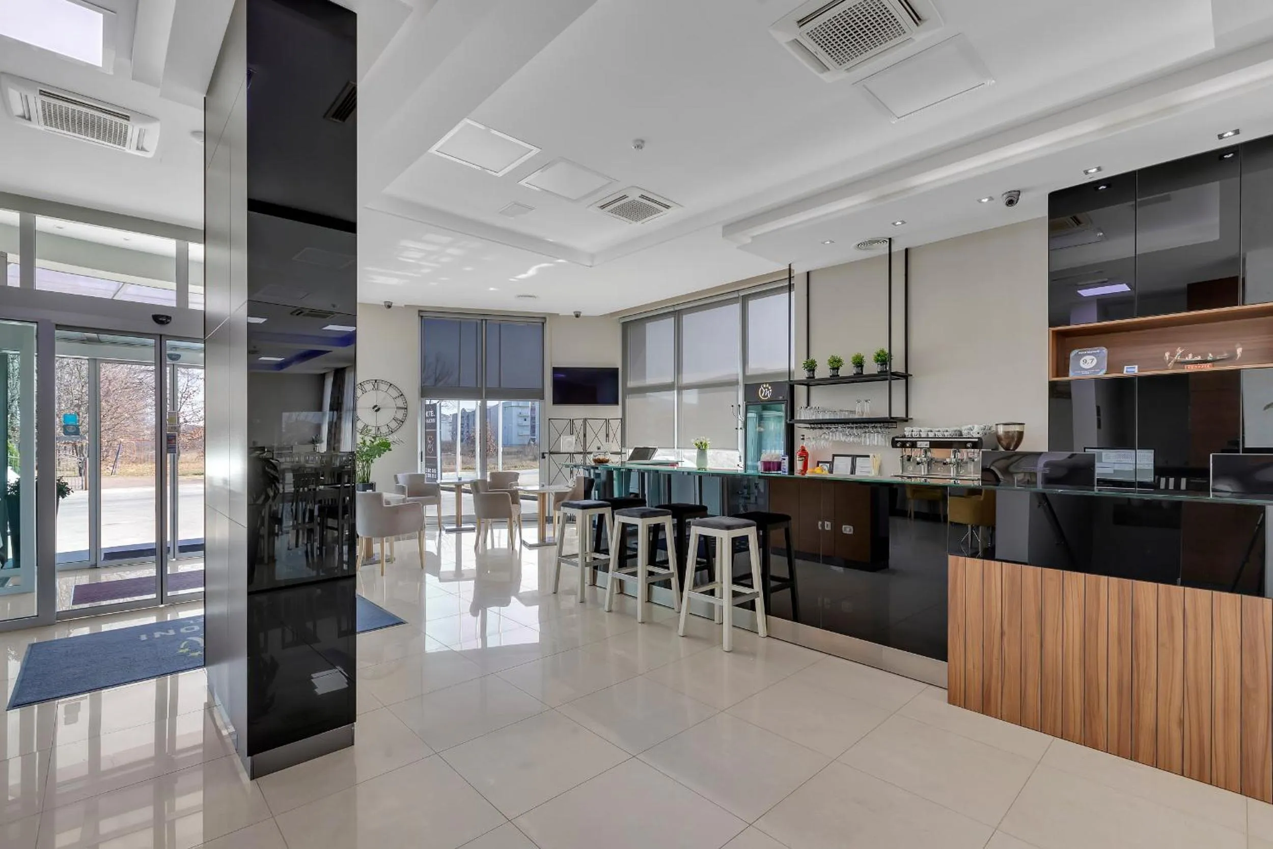 Lobby or reception in Hotel Marconi