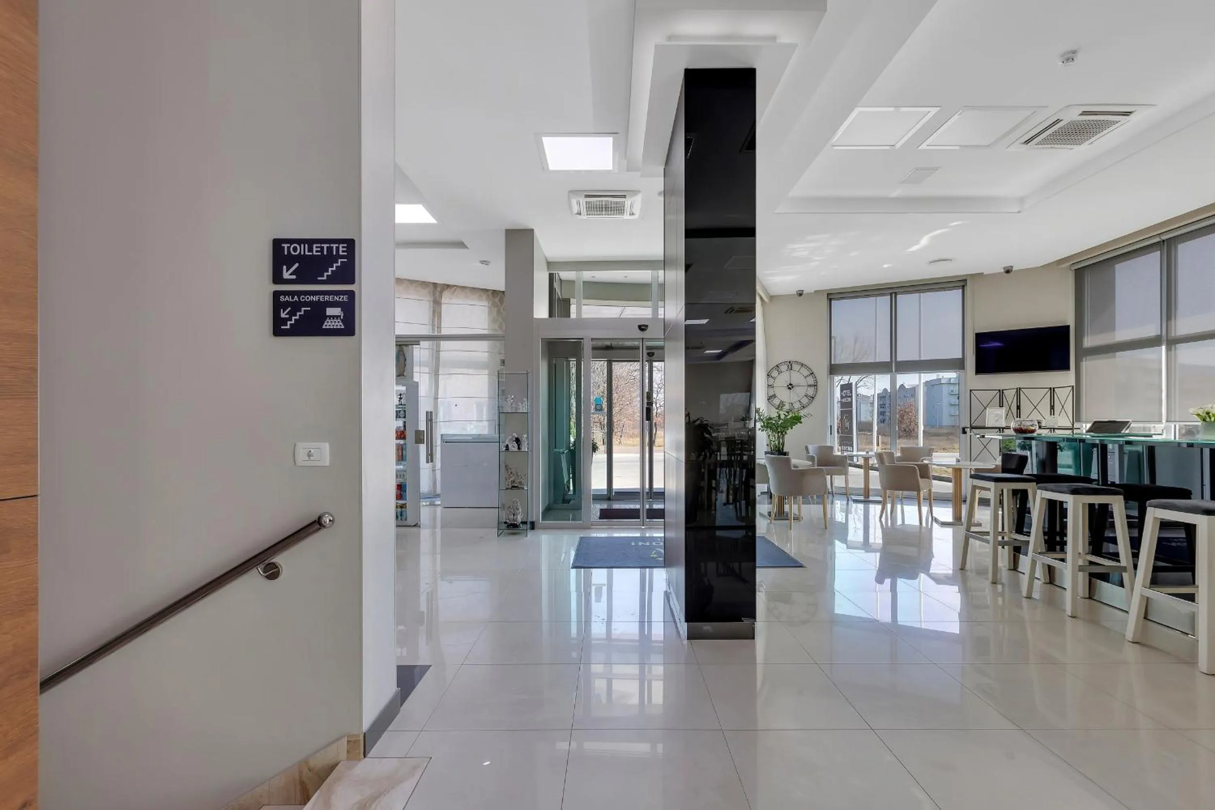 Lobby or reception in Hotel Marconi