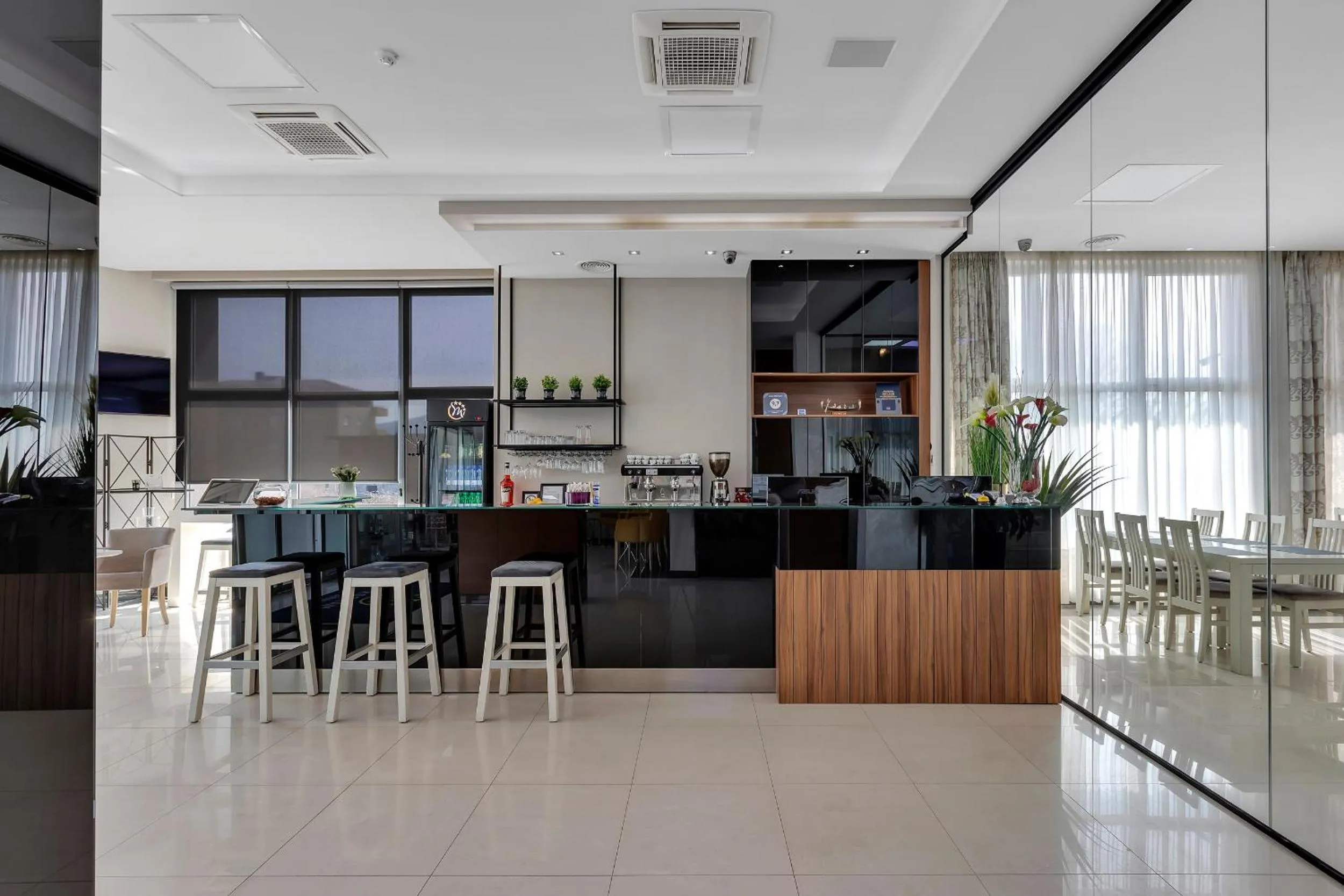 Lobby or reception in Hotel Marconi