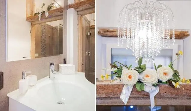 Decorative detail in B&B Mela