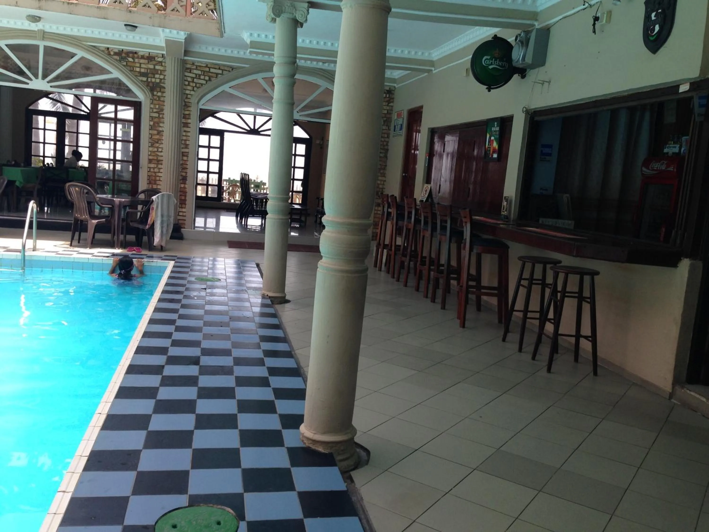 Swimming pool in Oasis Beach Resort