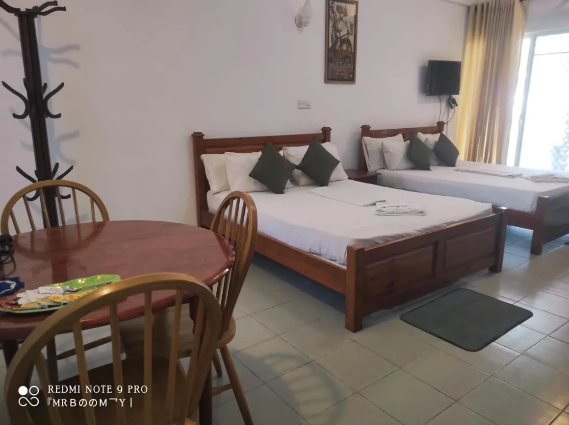 Seating area in Oasis Beach Resort