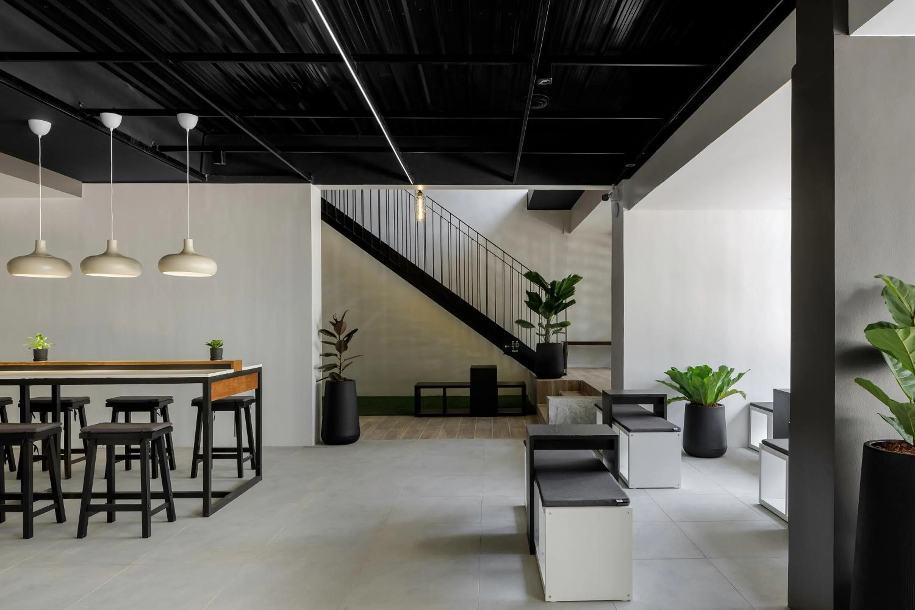 Lobby or reception in BedTime Hotel Samui