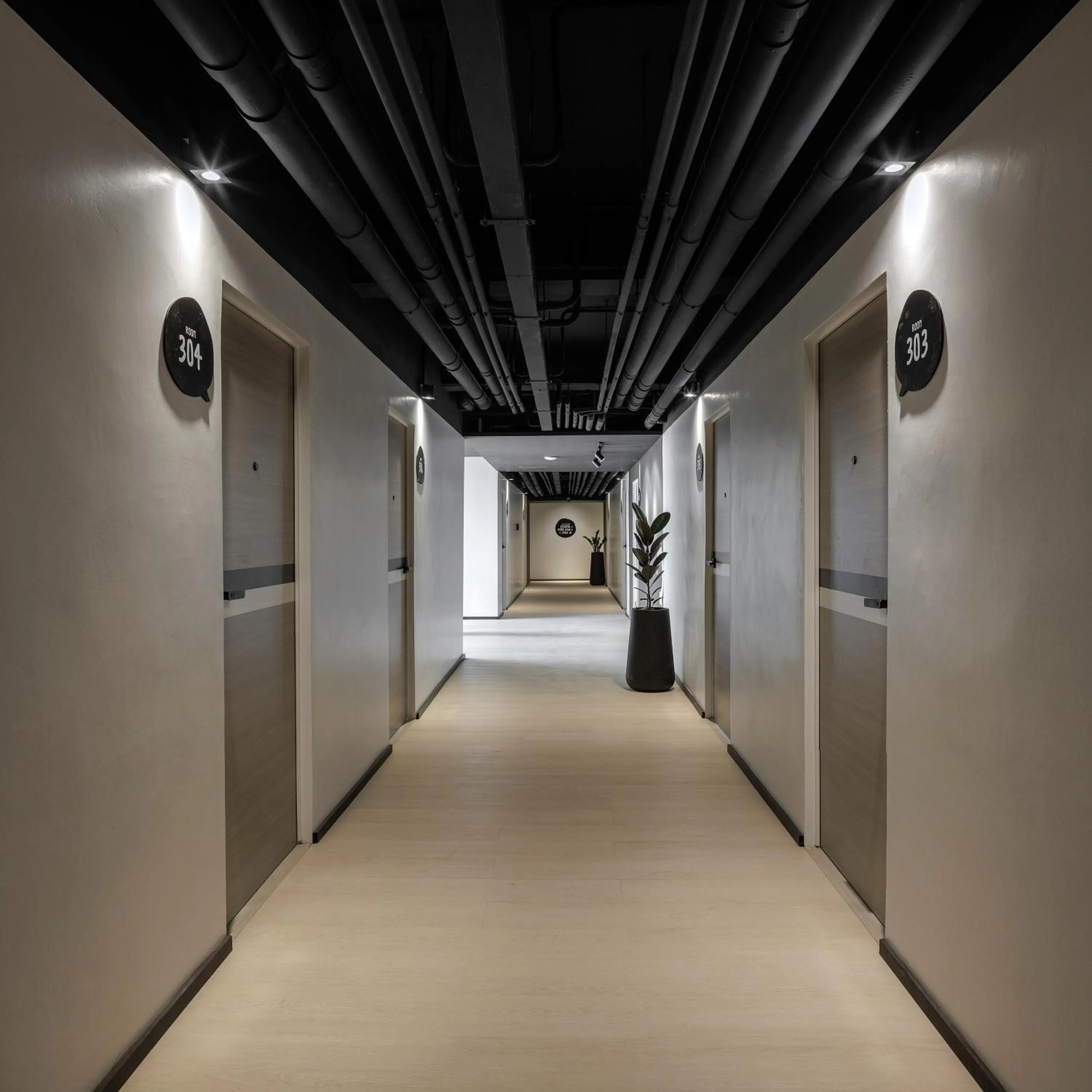 Floor plan in BedTime Hotel Samui