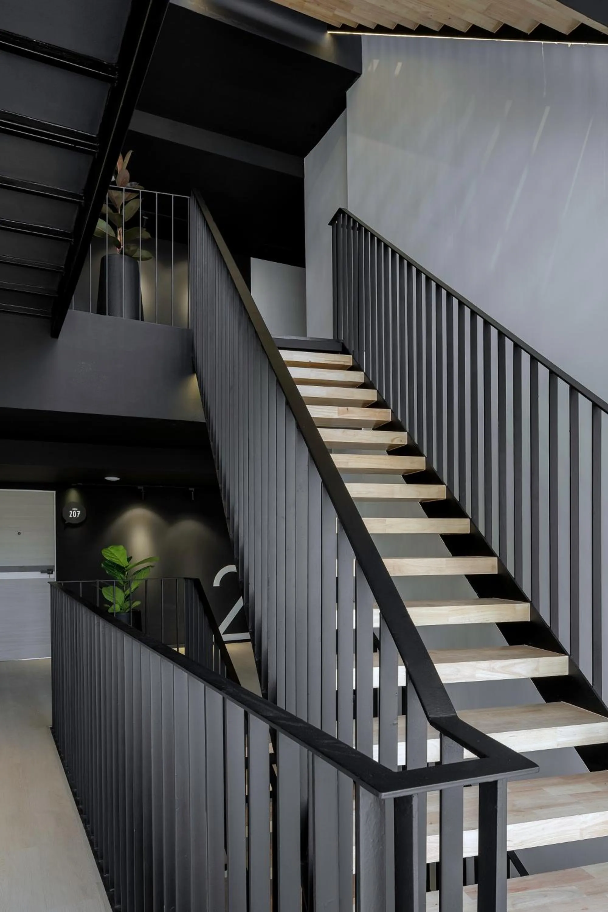 Floor plan in BedTime Hotel Samui