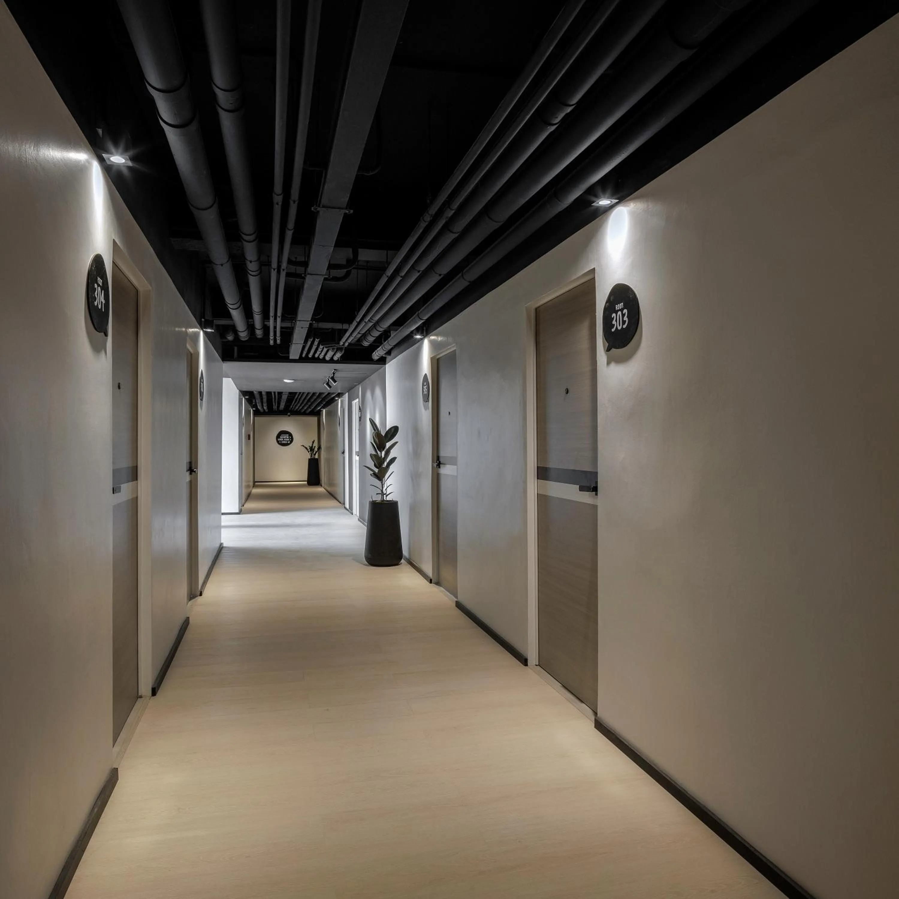 Floor plan in BedTime Hotel Samui