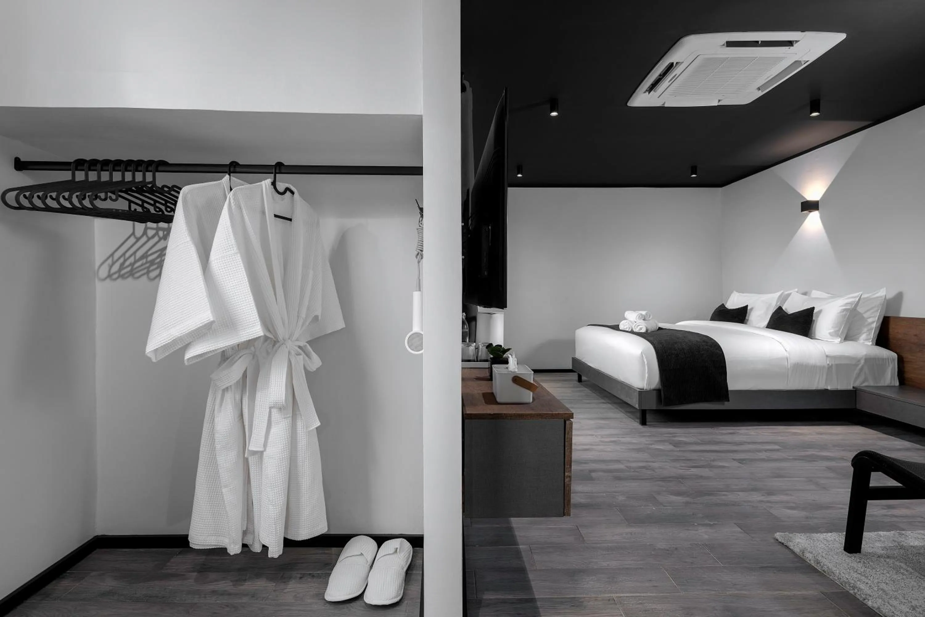 Bed in BedTime Hotel Samui