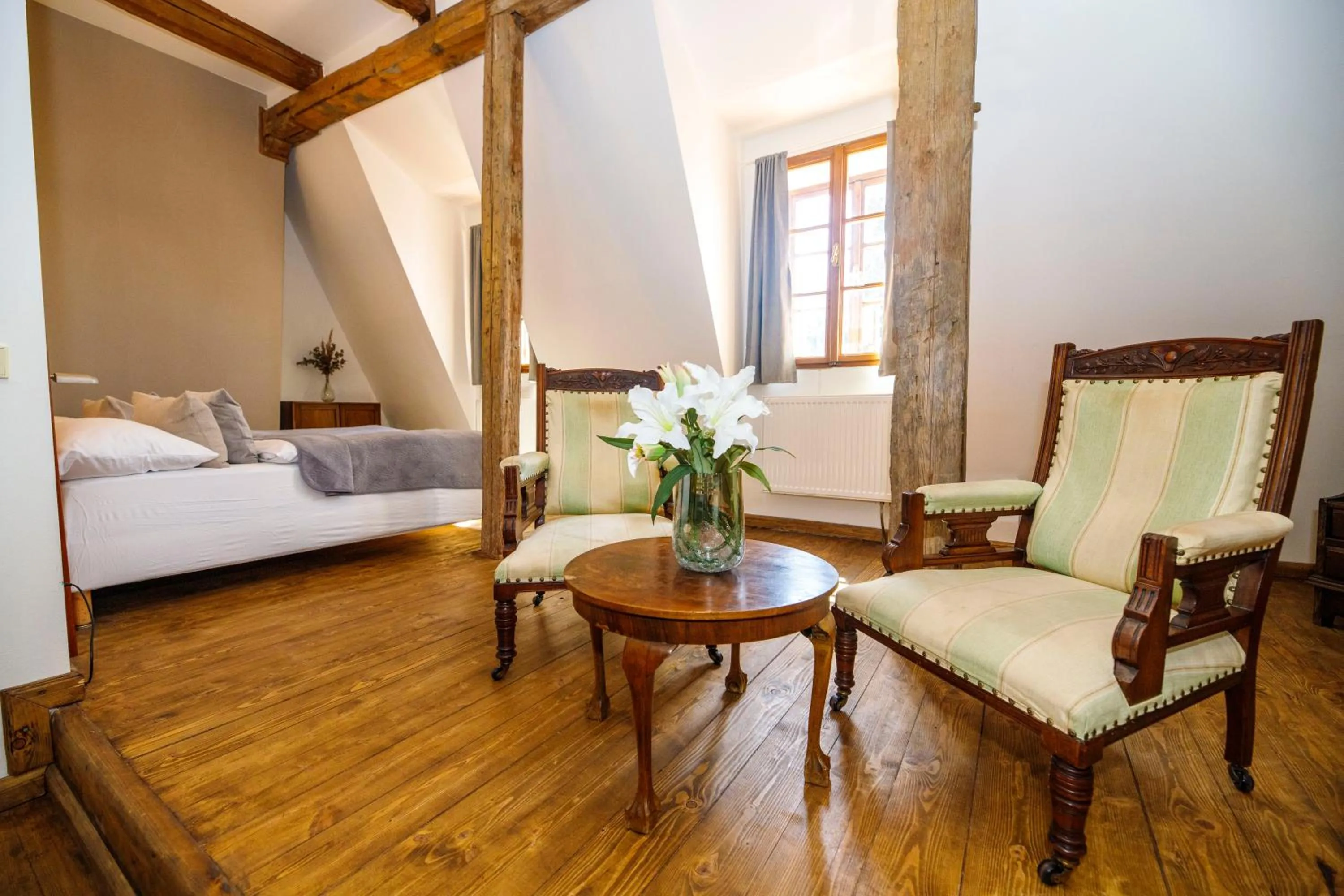 Photo of the whole room, Bed in Dvůr Pecínov