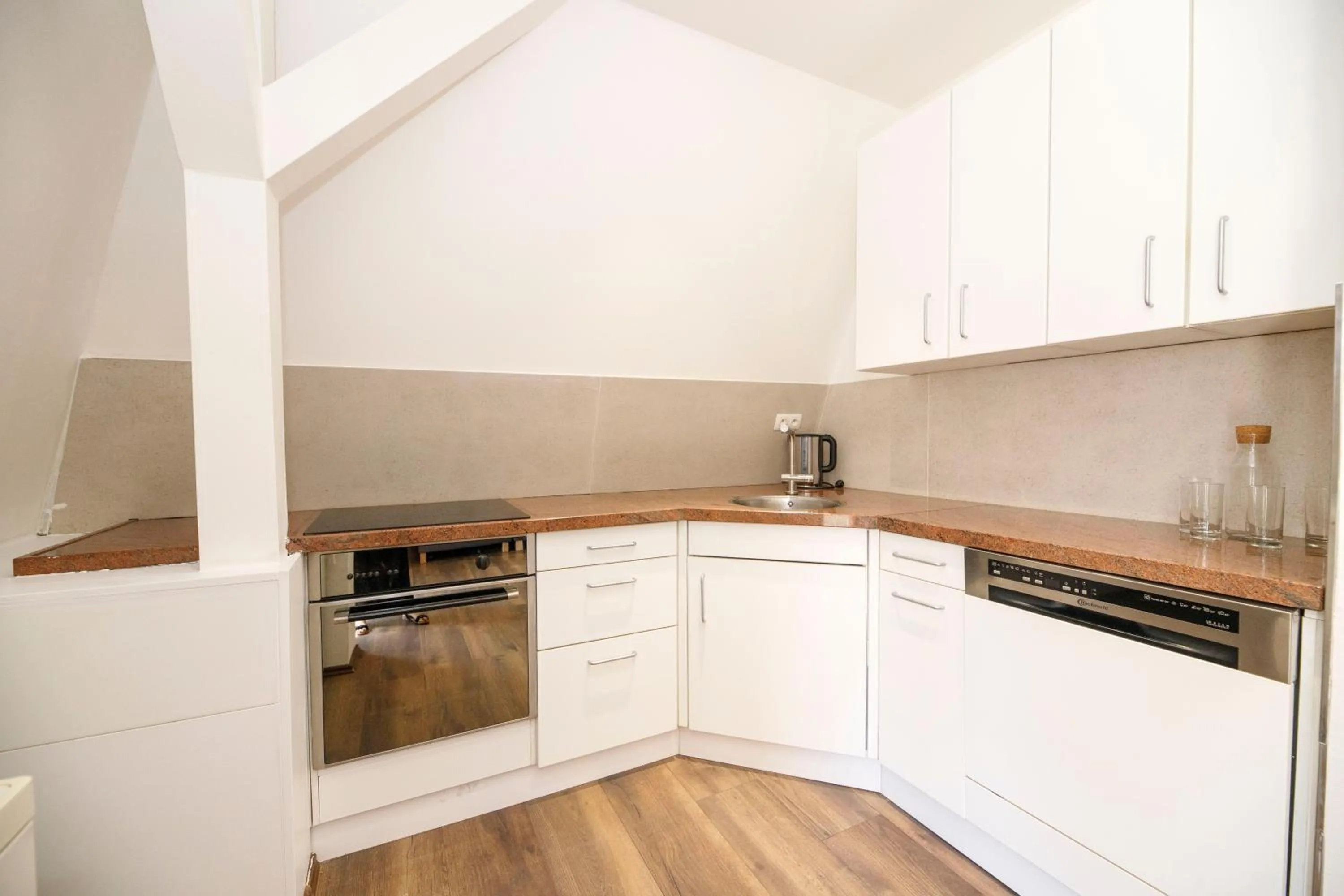 Kitchen or kitchenette in Dvůr Pecínov