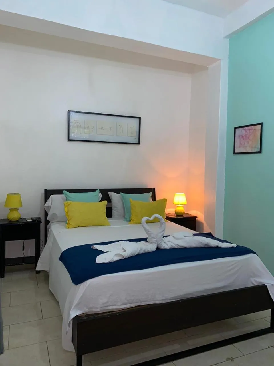 Bedroom in Aparthotel Genova