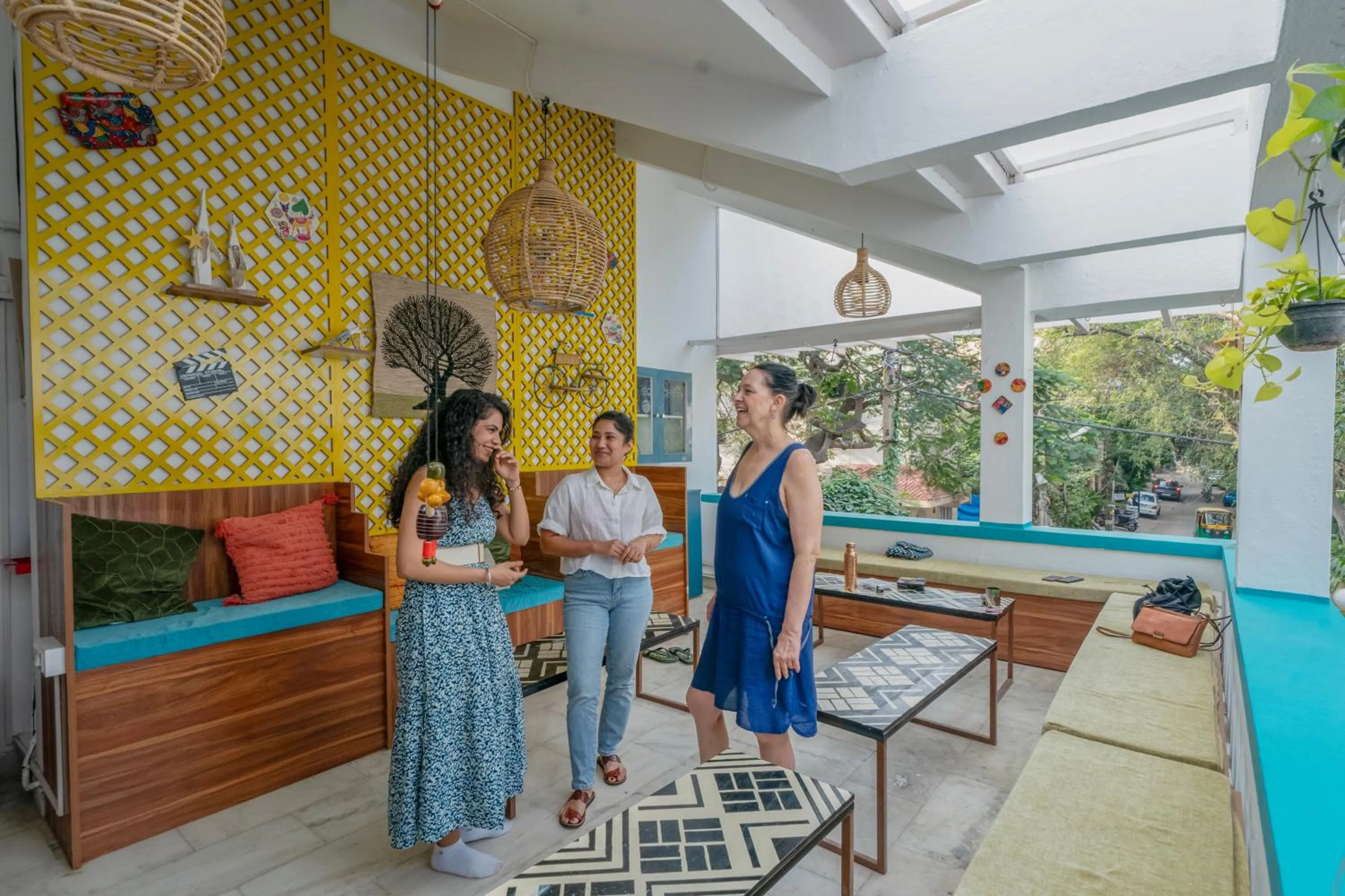 Seating area in House of Stories - Indiranagar