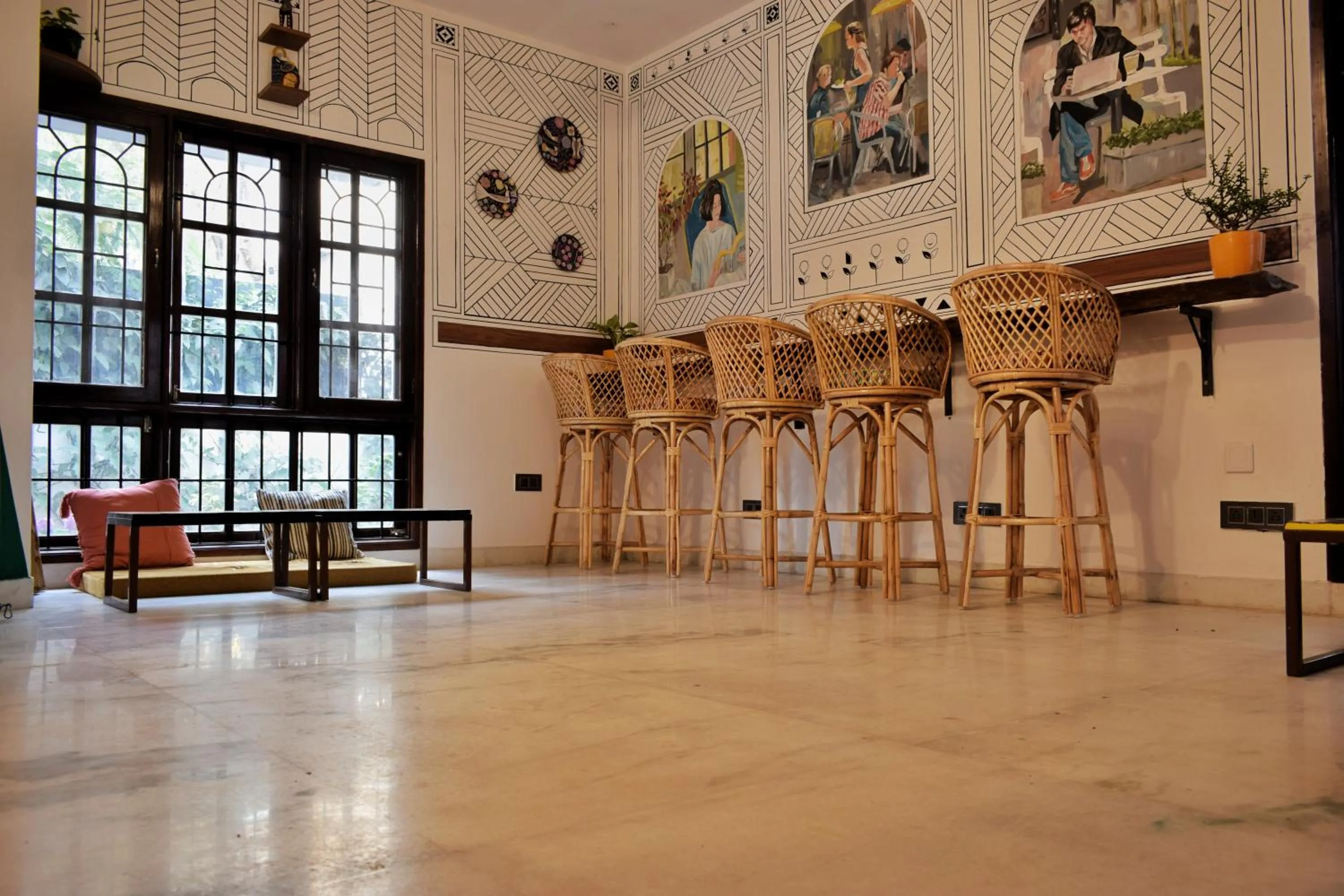 Seating area in House of Stories - Indiranagar