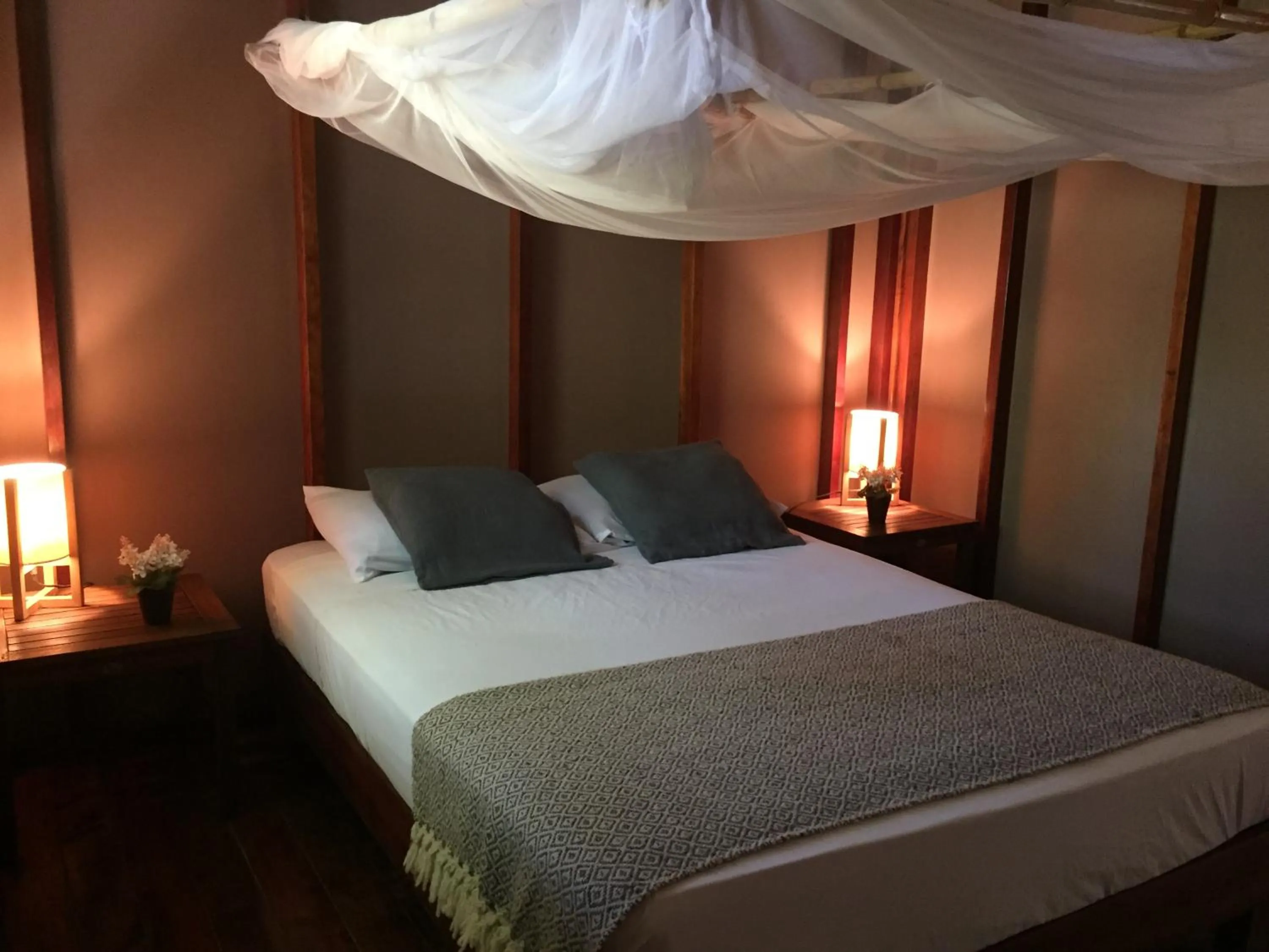 Bed in Hotel Luz de Luna