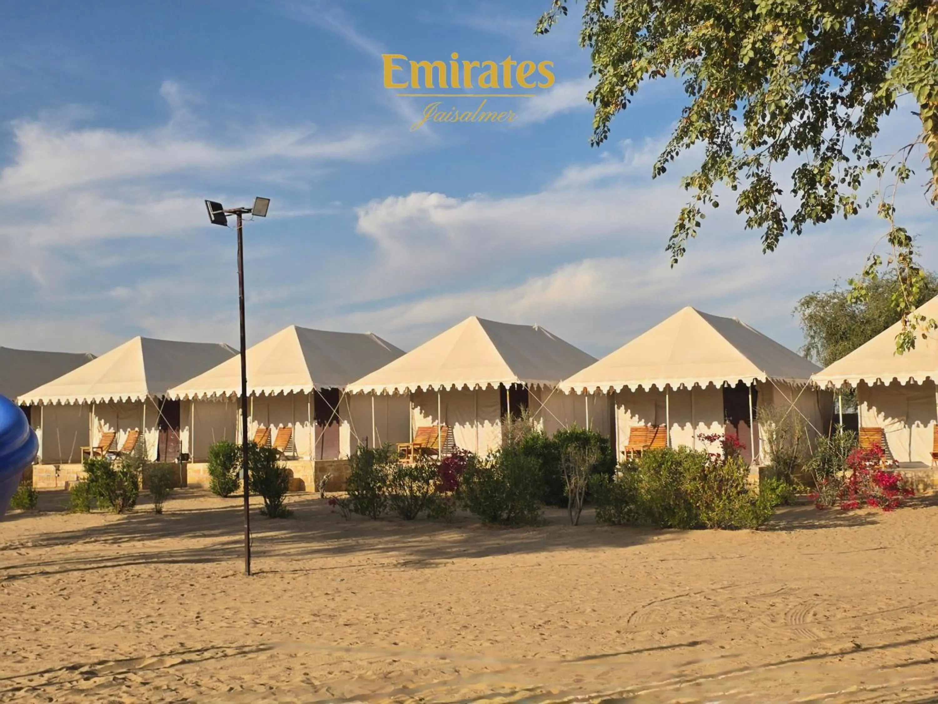 Property building in Emirates Luxury Desert Camps