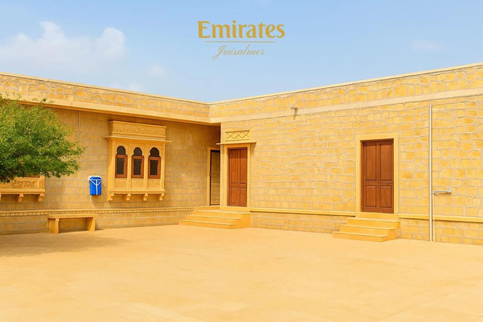 Property building in Emirates Luxury Desert Camps