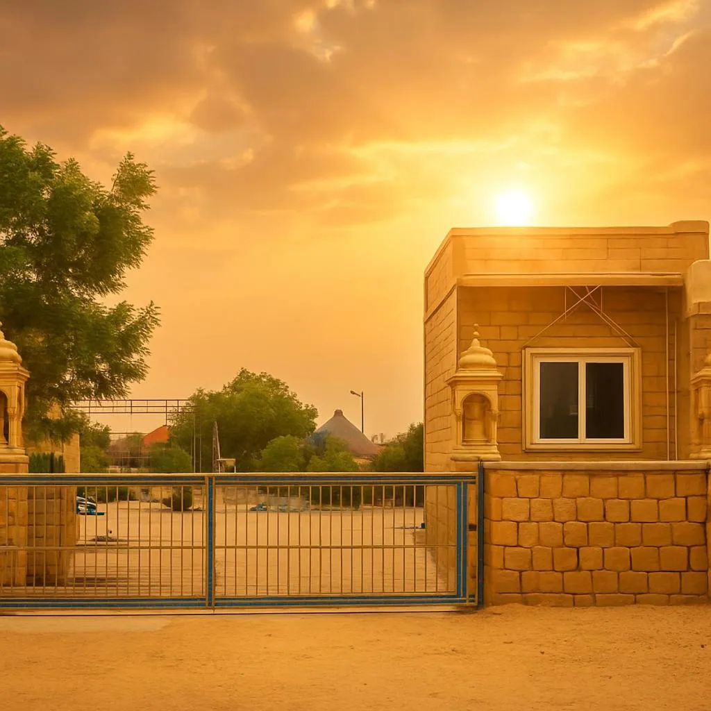 Property building in Emirates Luxury Desert Camps