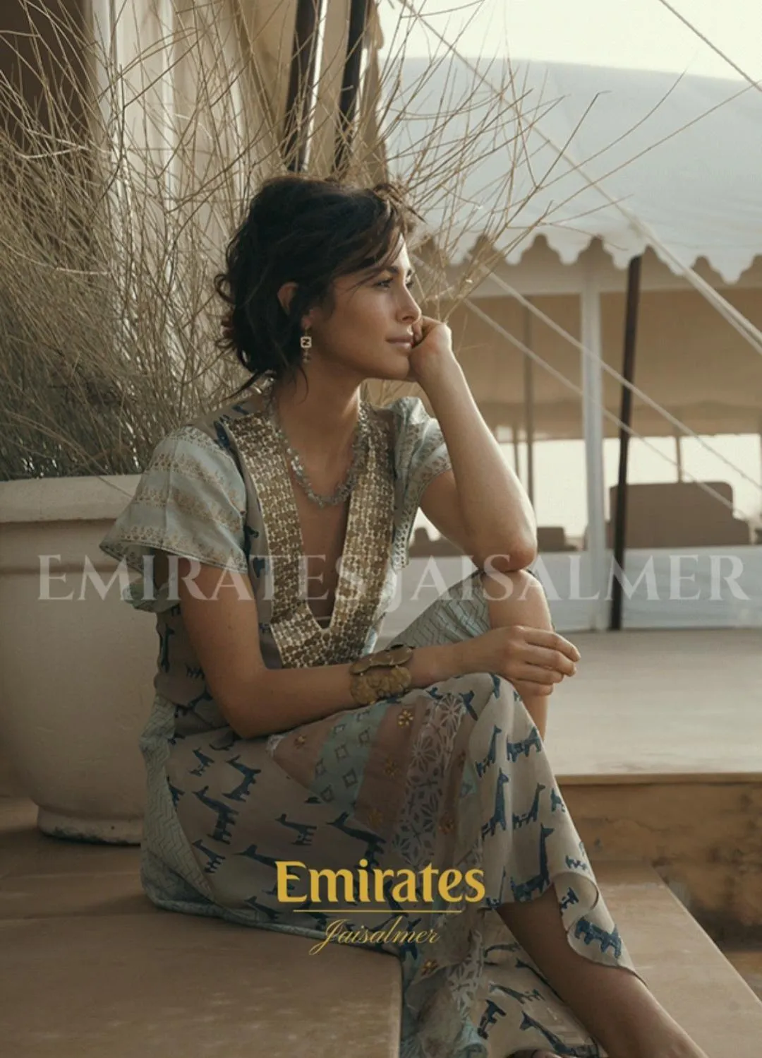 People in Emirates Luxury Desert Camps