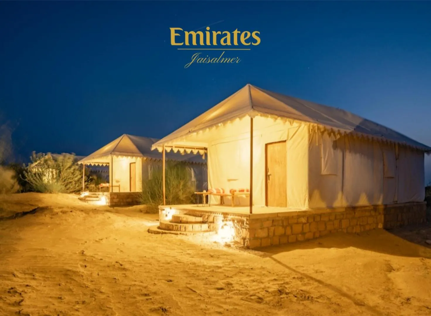 Property building in Emirates Luxury Desert Camps