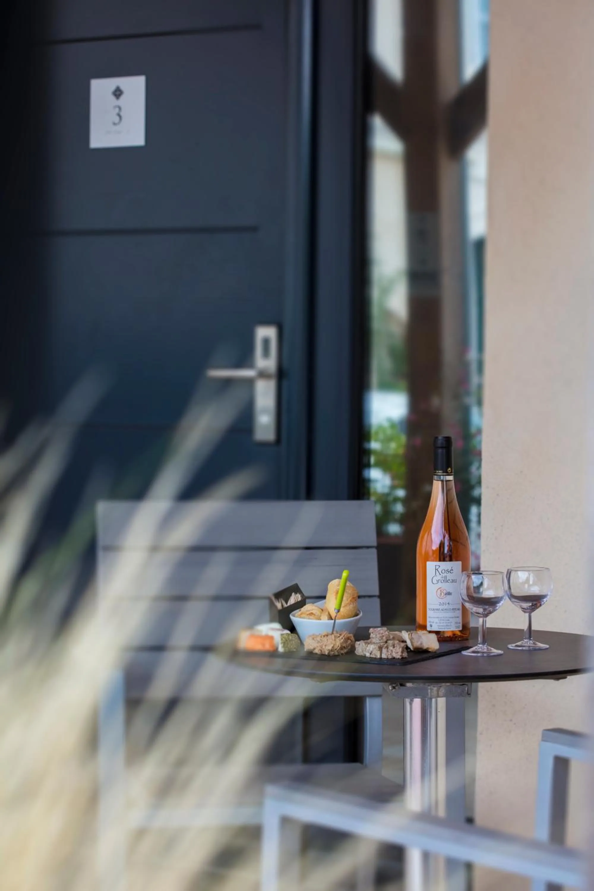 Balcony/Terrace in Hôtel Le Haut des Lys