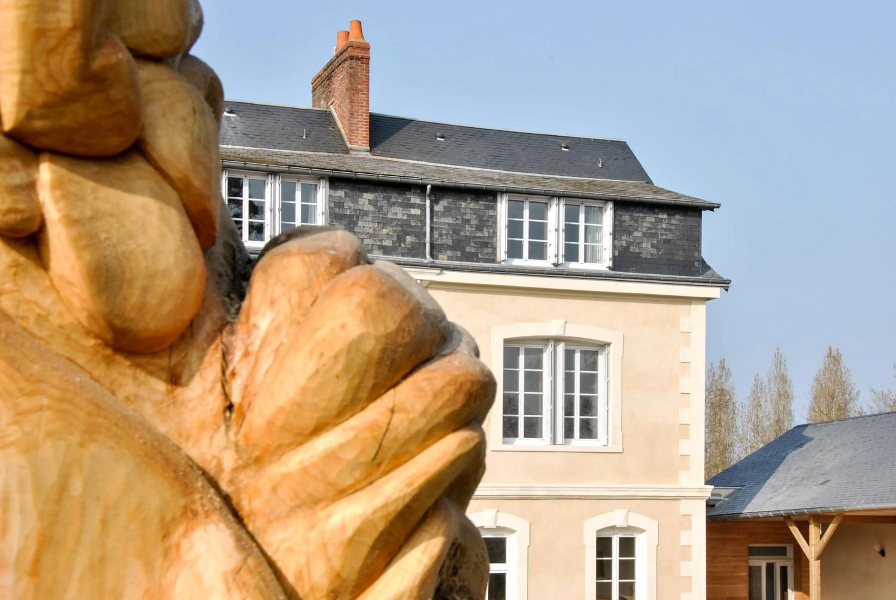 Decorative detail in Hôtel Le Haut des Lys